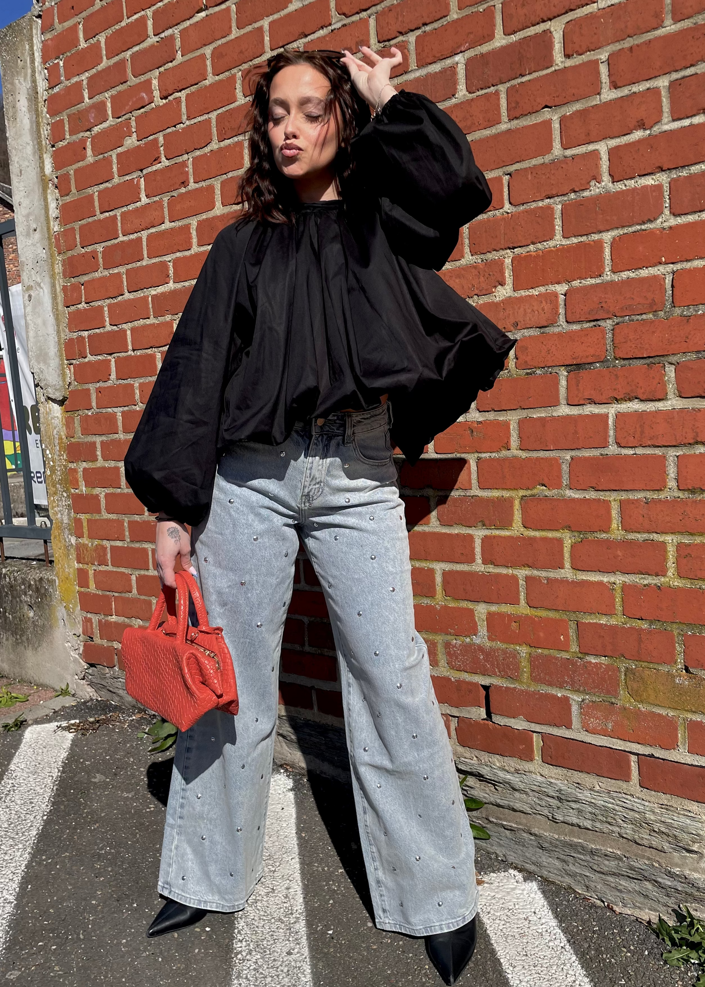 Blouse bouffante dos nu Ardy Shop
