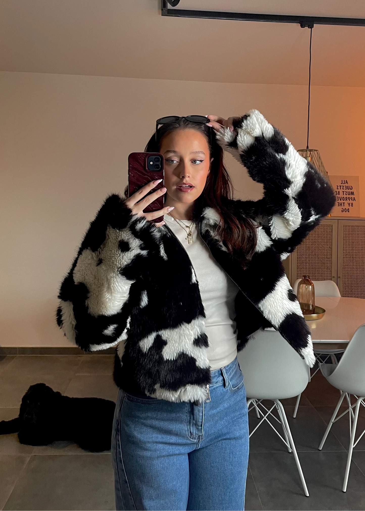 Veste motif vache Ardy Shop
