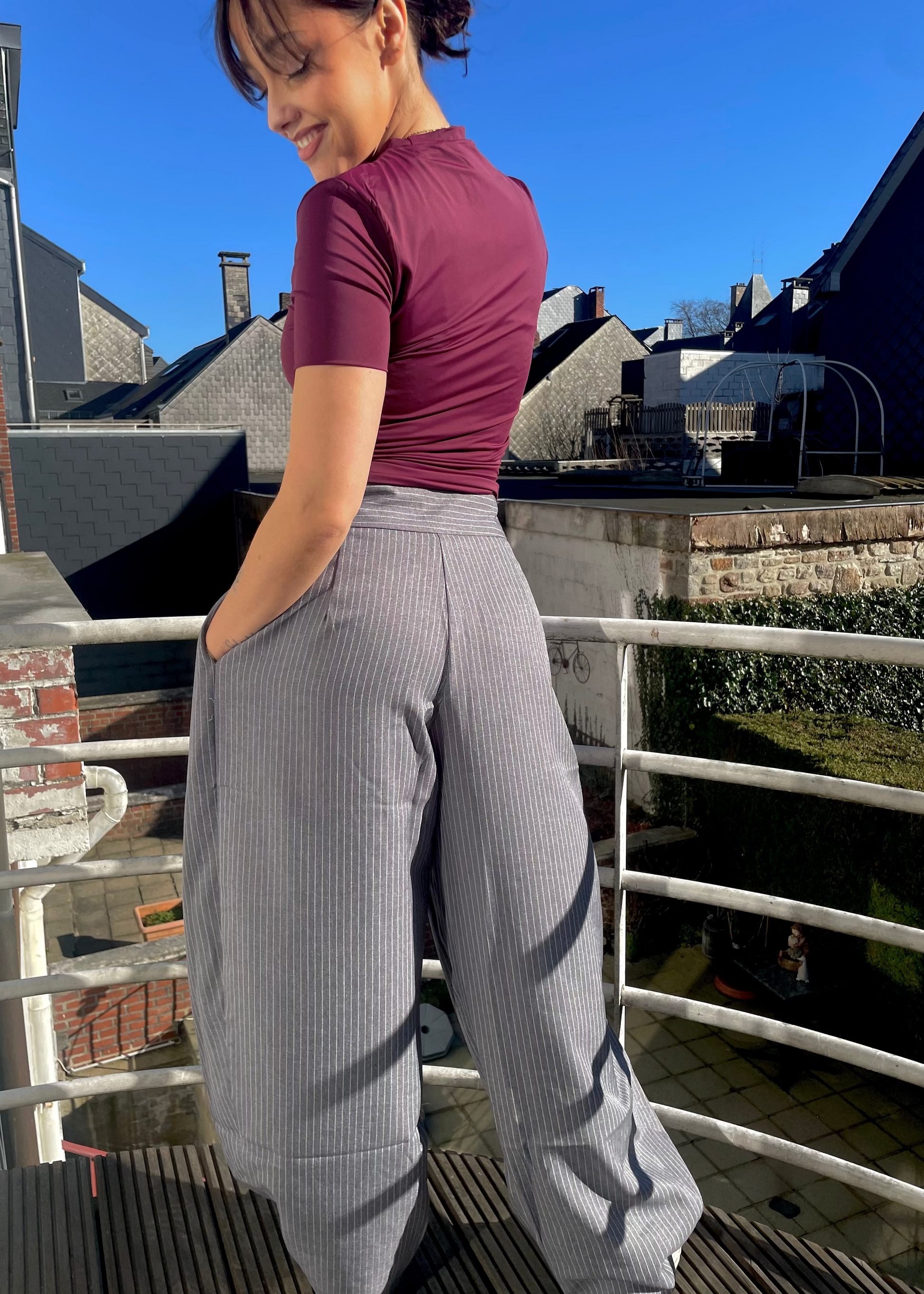 Pantalon tailleur à pinces Ardy Shop