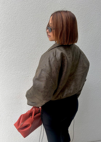 Bomber kaki Ardy Shop