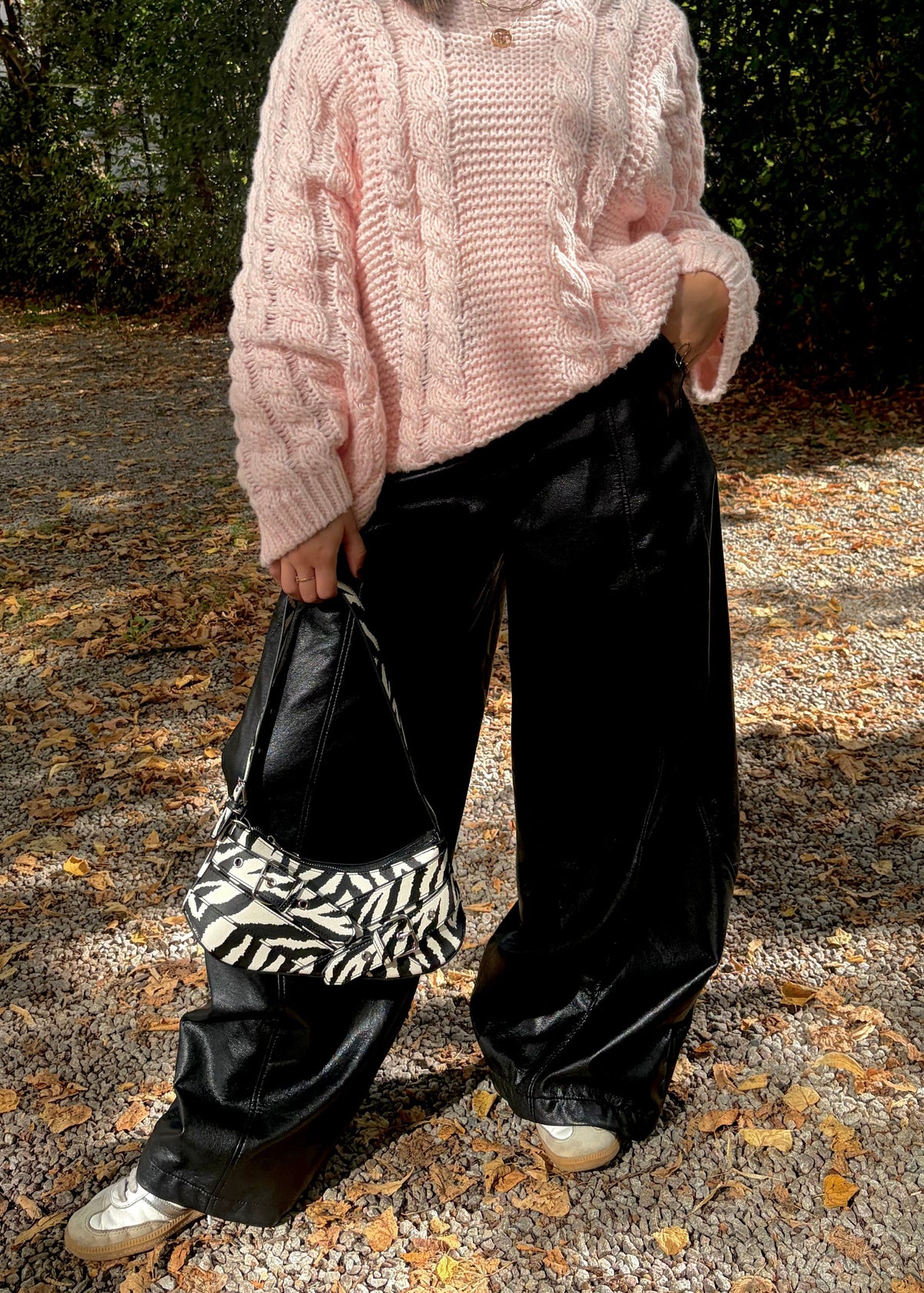 Pantalon ballon simili-cuir Ardy Shop