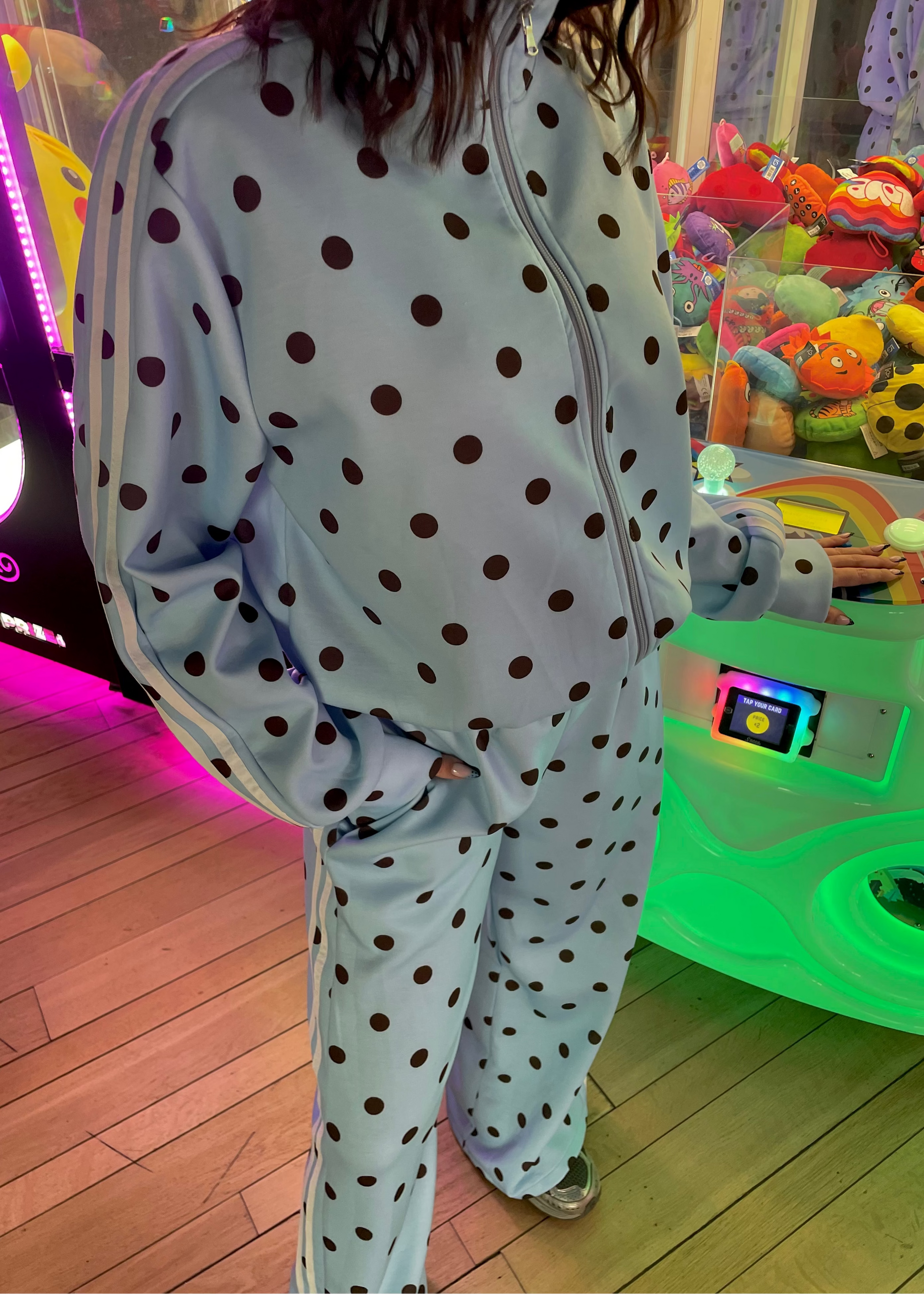 Veste de survêtement à pois Ardy Shop
