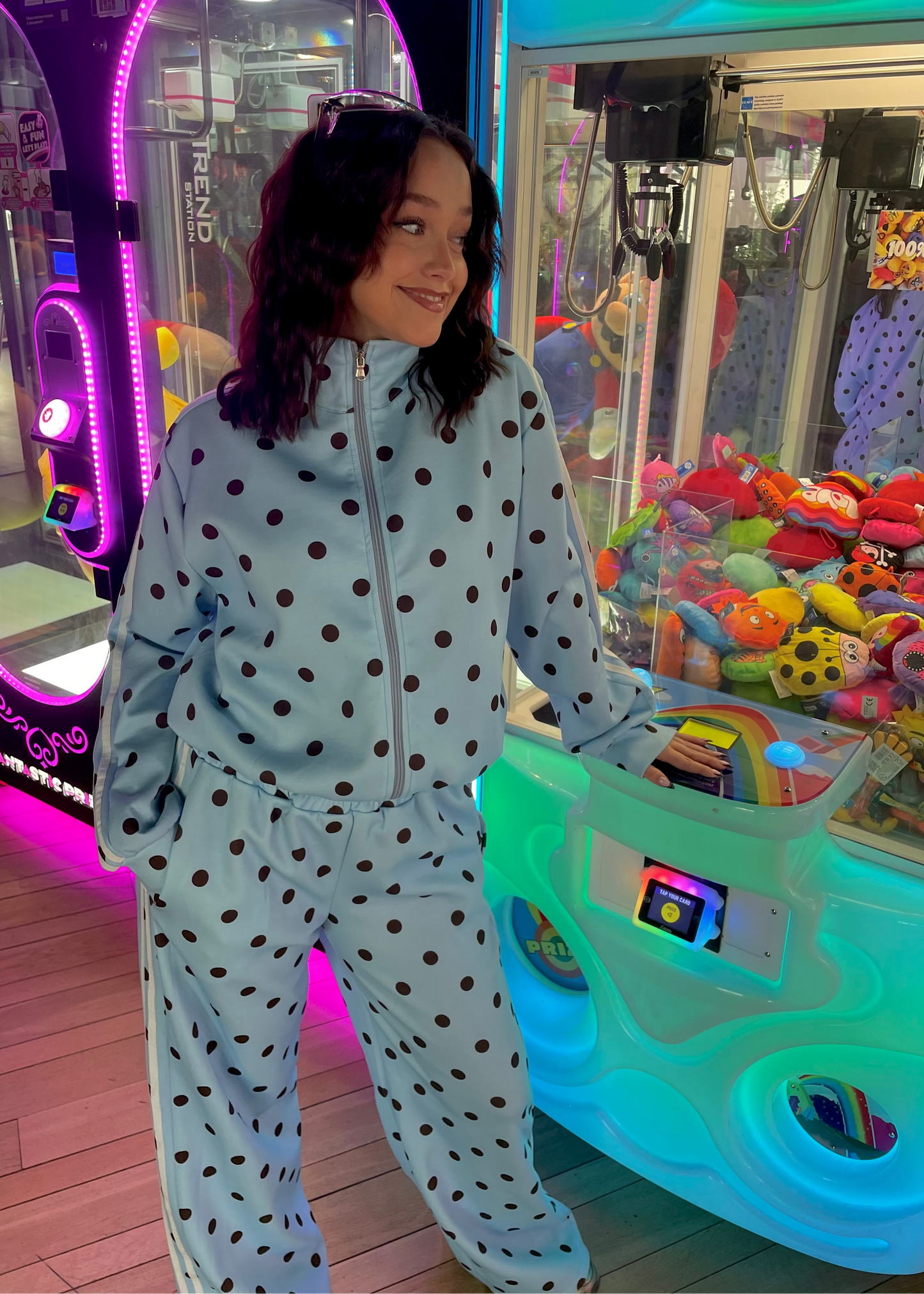 Veste de survêtement à pois Ardy Shop