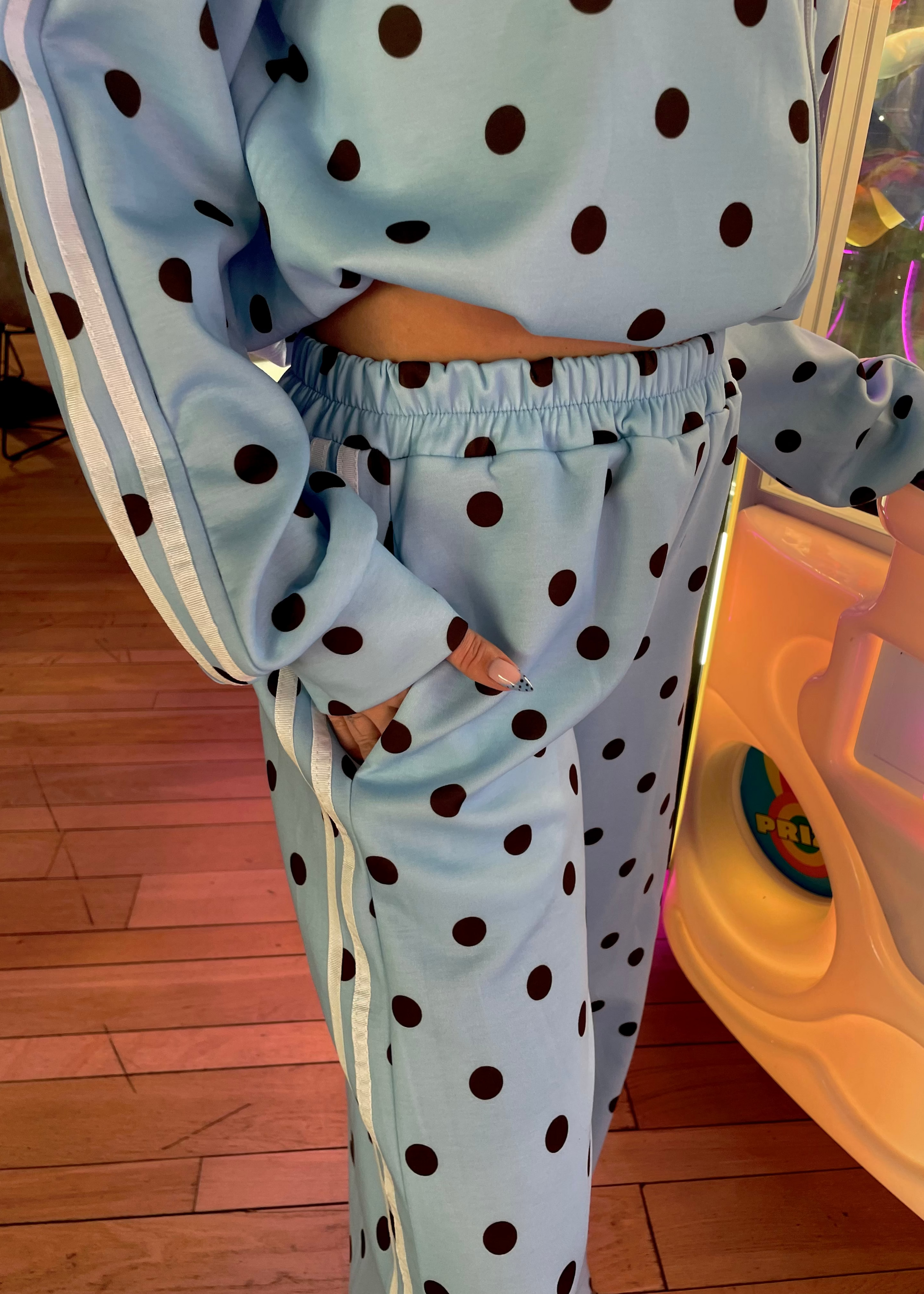 Pantalon de survêtement à pois Ardy Shop