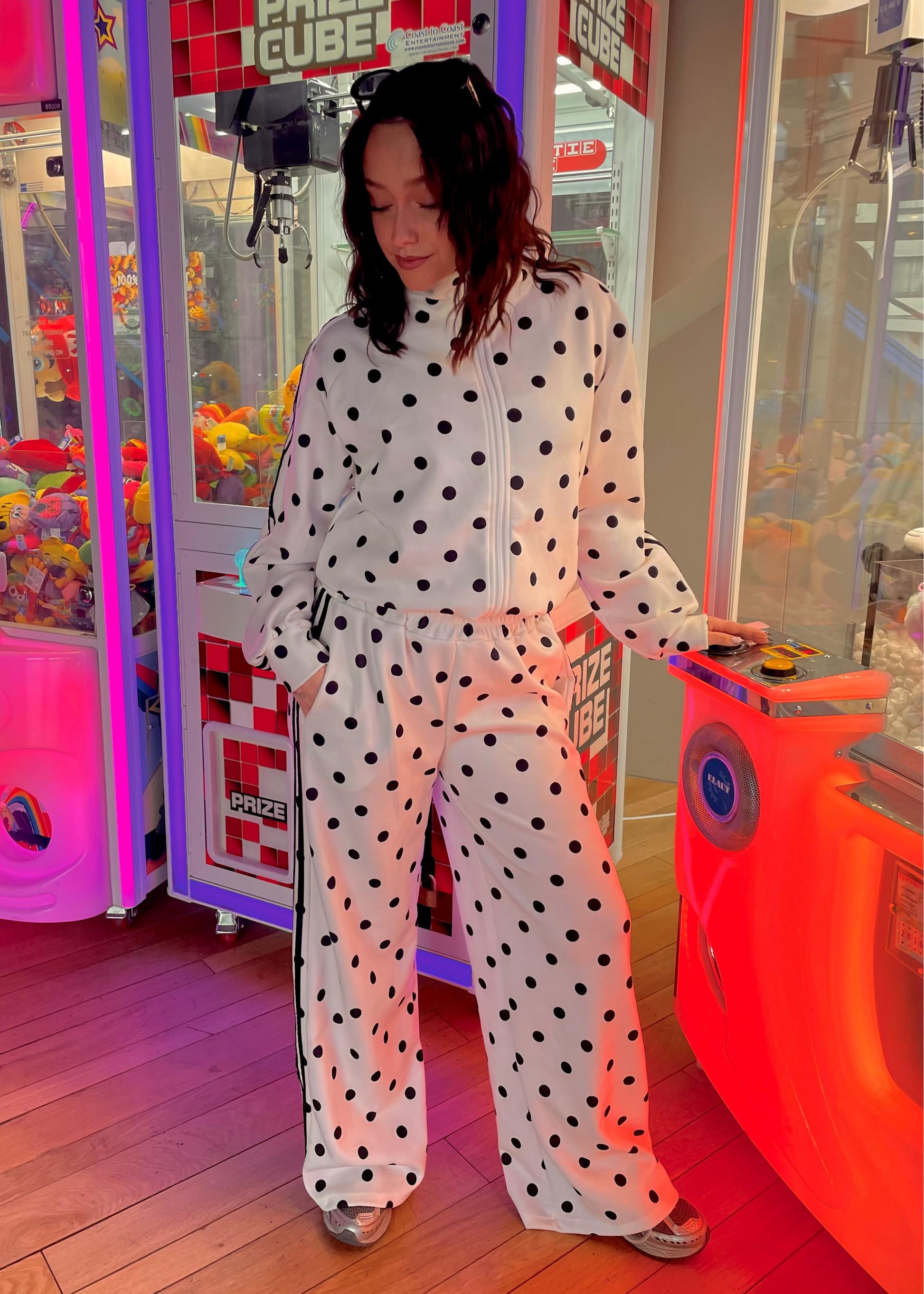 Veste de survêtement à pois Ardy Shop