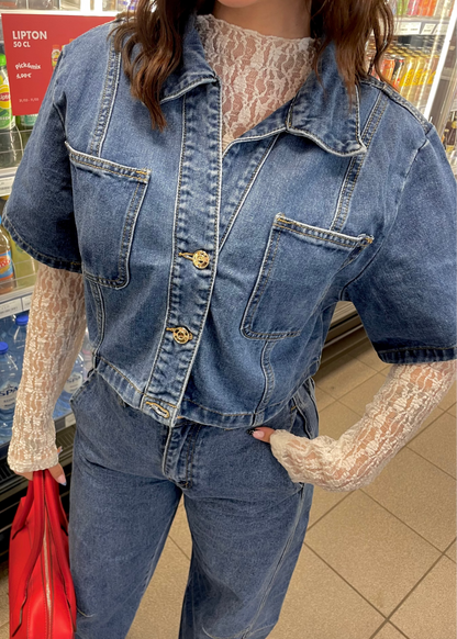 Veste en jean sans manches Ardy Shop