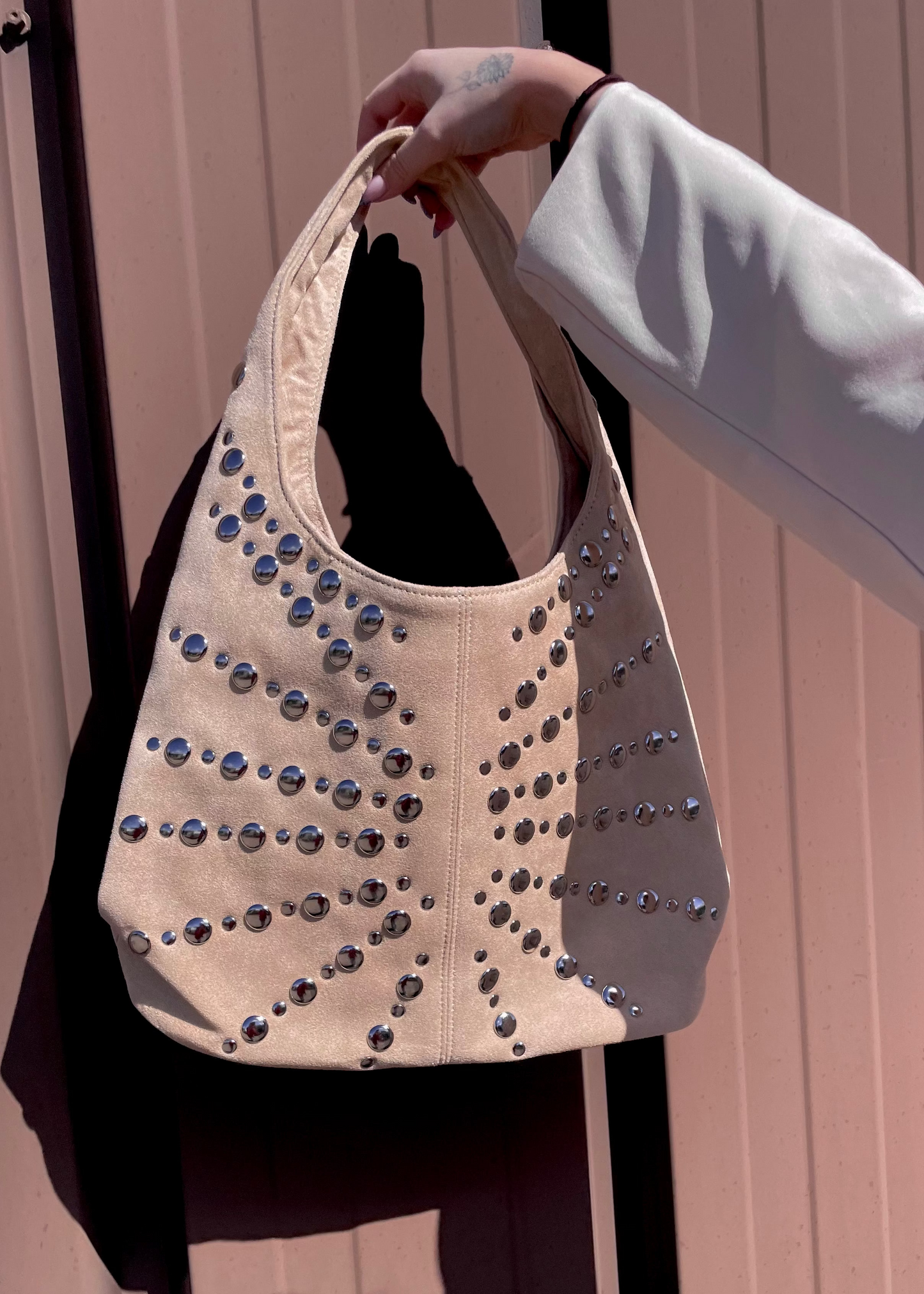 Sac en daim à clous Ardy Shop