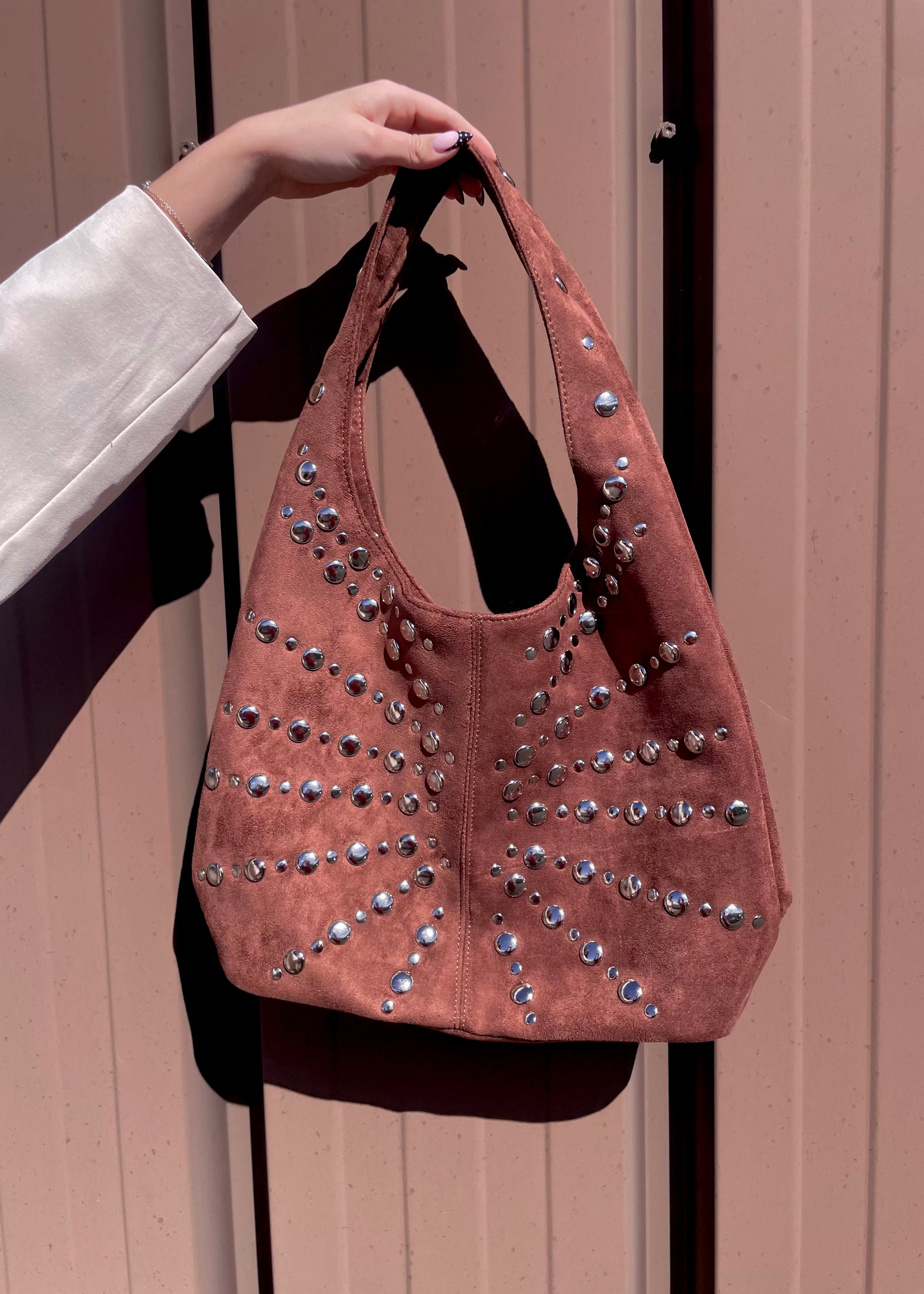 Sac en daim à clous Ardy Shop