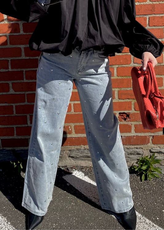 Jean jambes larges à clous Ardy Shop