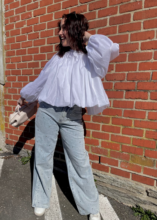 Blouse bouffante dos nu Ardy Shop