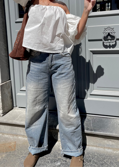 Jean ballon délavé Ardy Shop