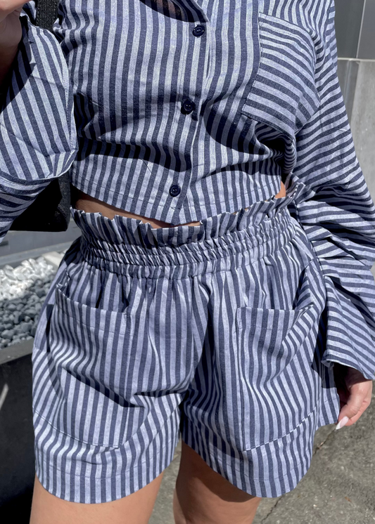 Short d'ensemble rayé Ardy Shop
