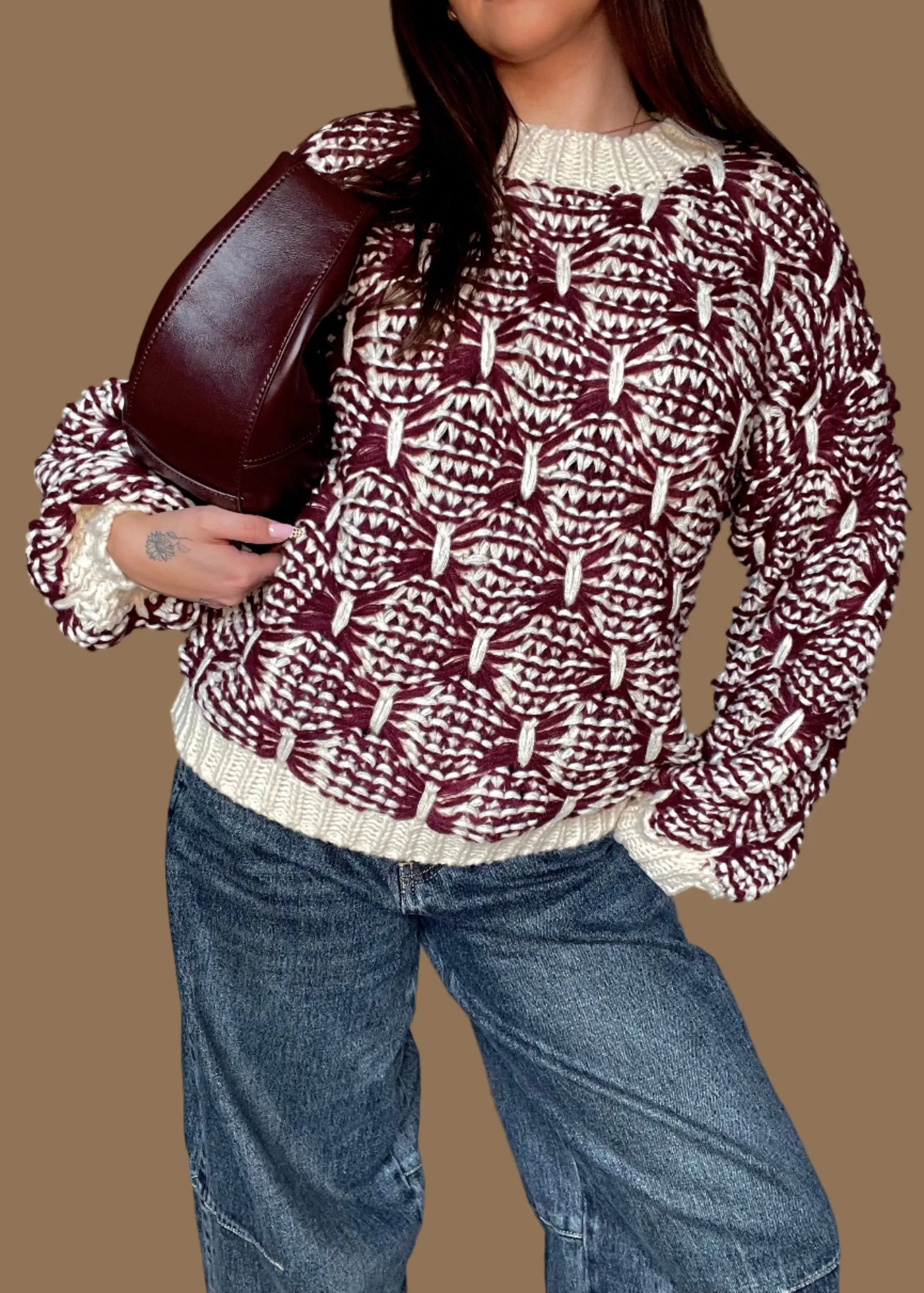 Pull en grosse maille Ardy Shop