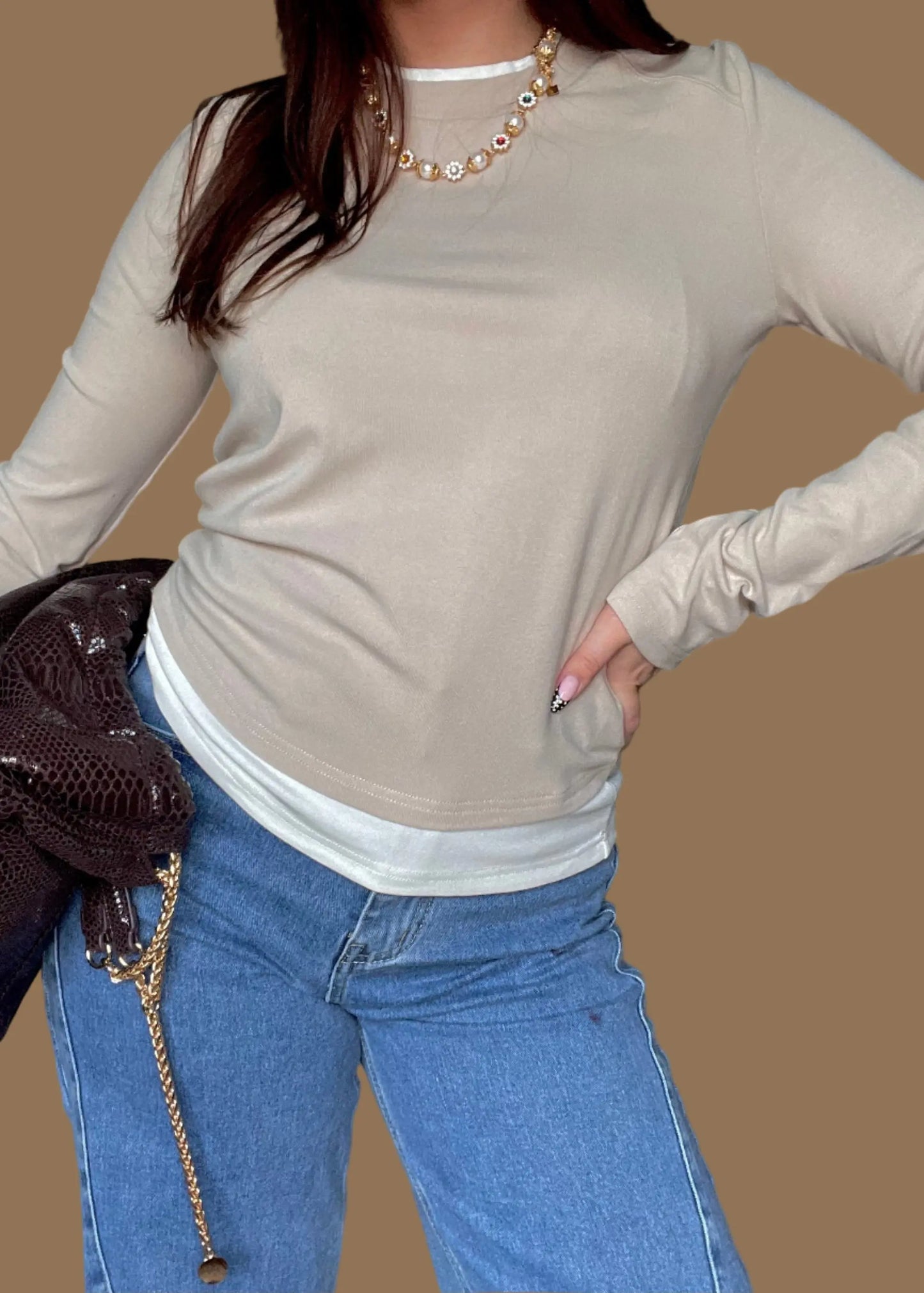 Top effet superposé Ardy Shop