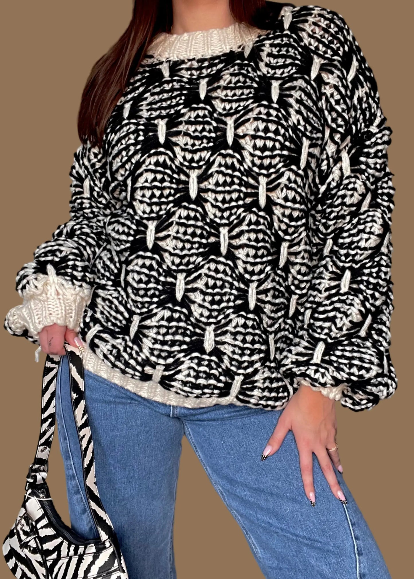 Pull en grosse maille Ardy Shop