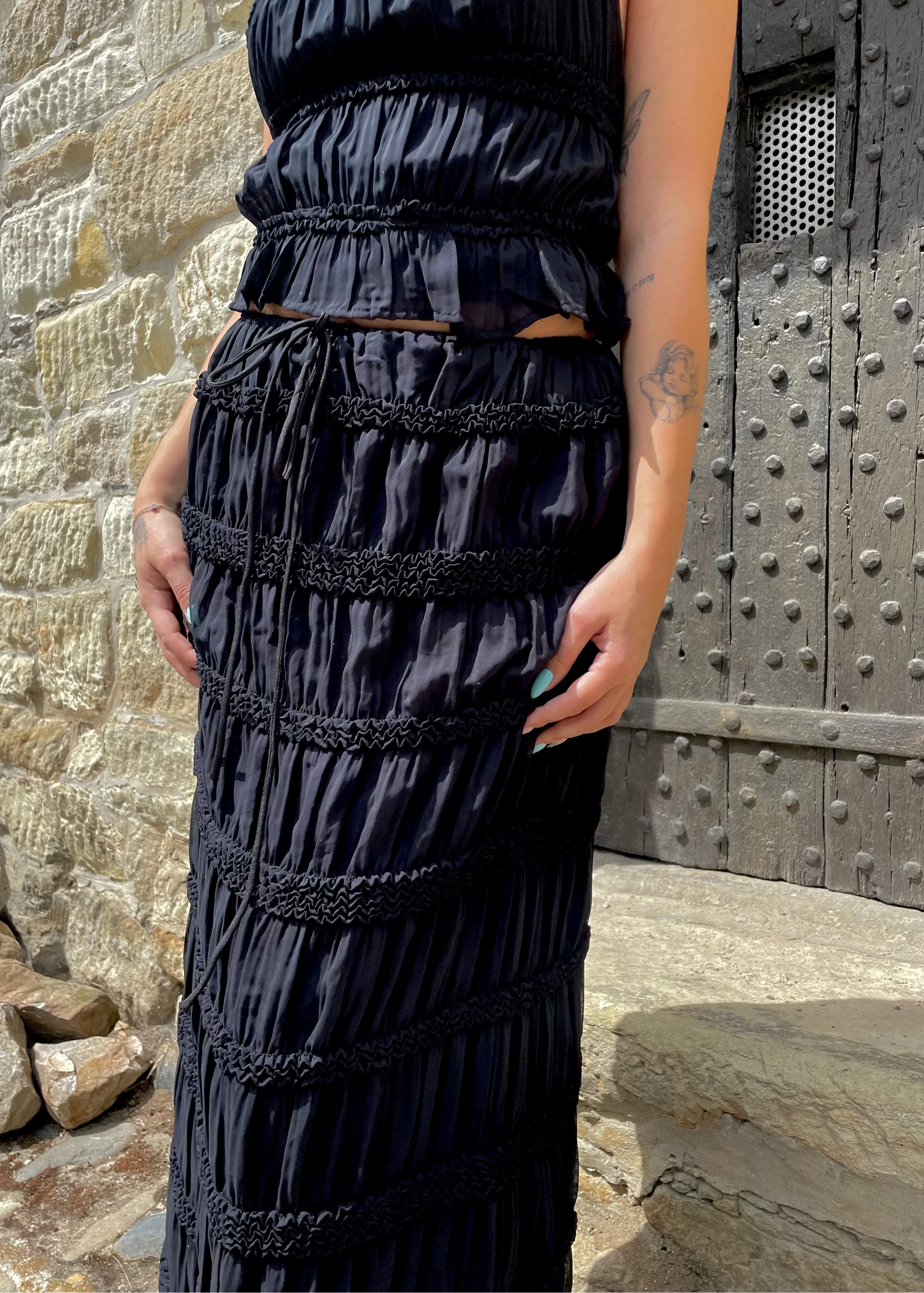 Jupe longue plissée Ardy Shop