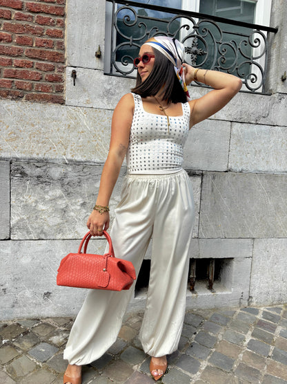 Pantalon ballon en satin Ardy Shop