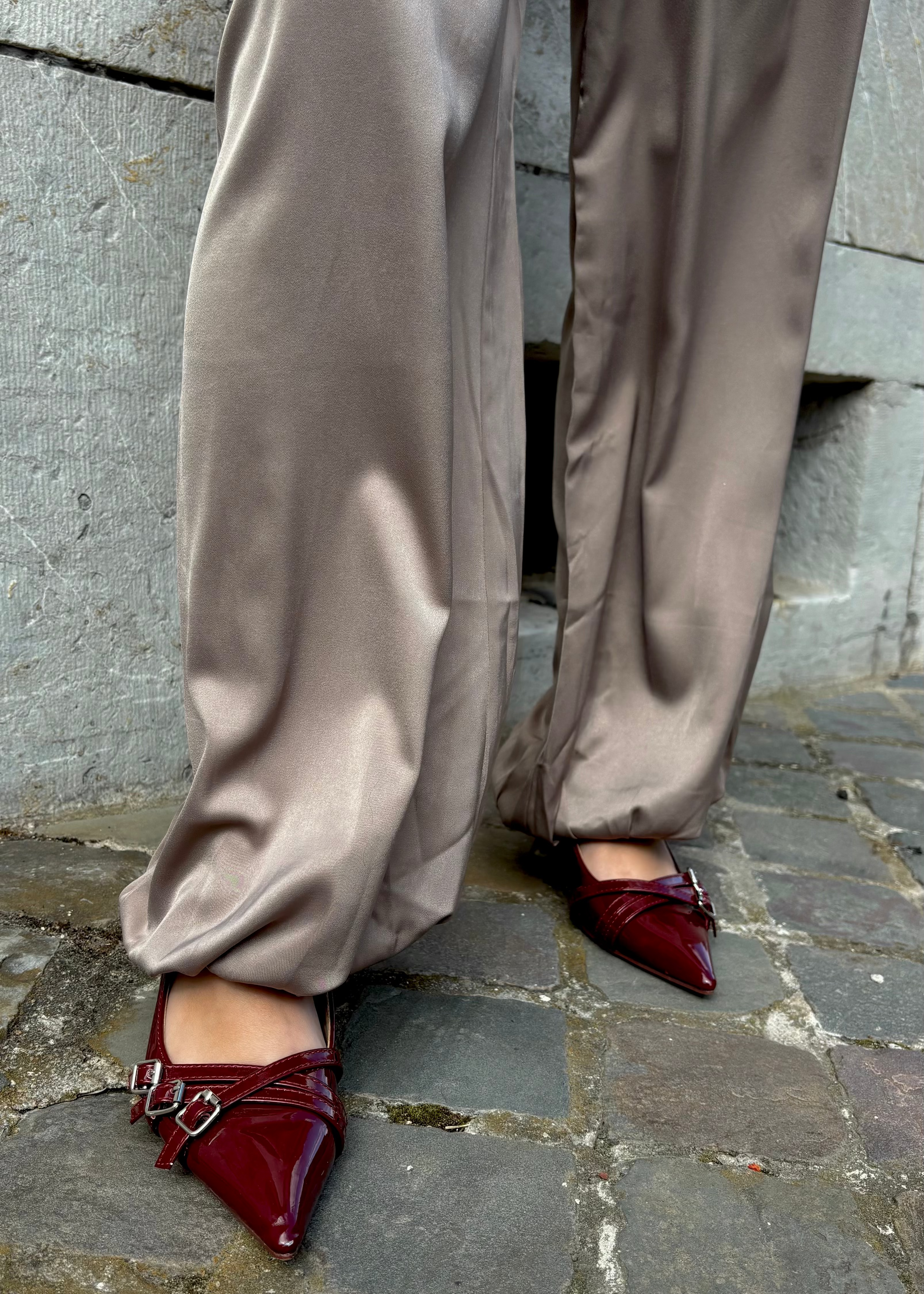 Pantalon ballon en satin Ardy Shop