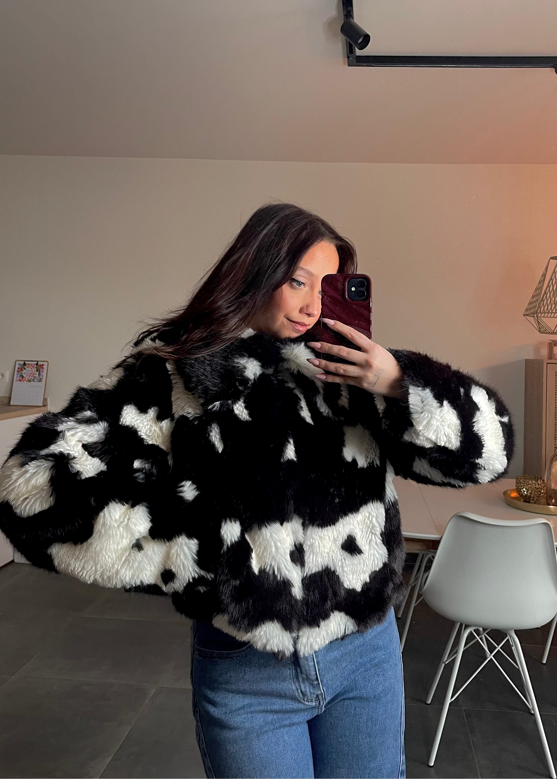 Veste motif vache Ardy Shop