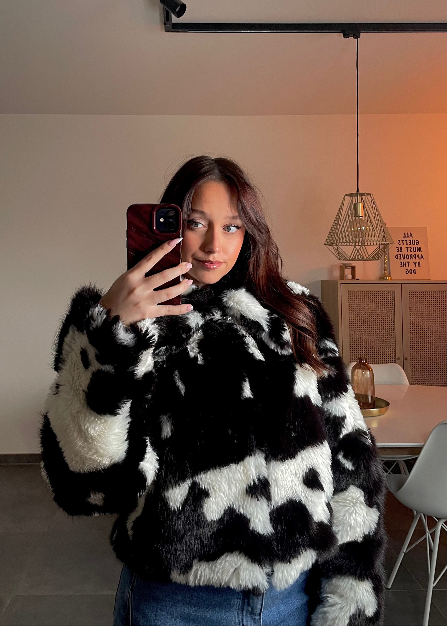 Veste motif vache Ardy Shop