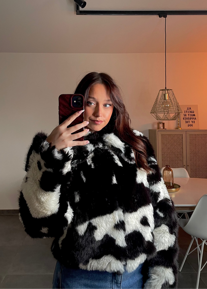 Veste motif vache Ardy Shop