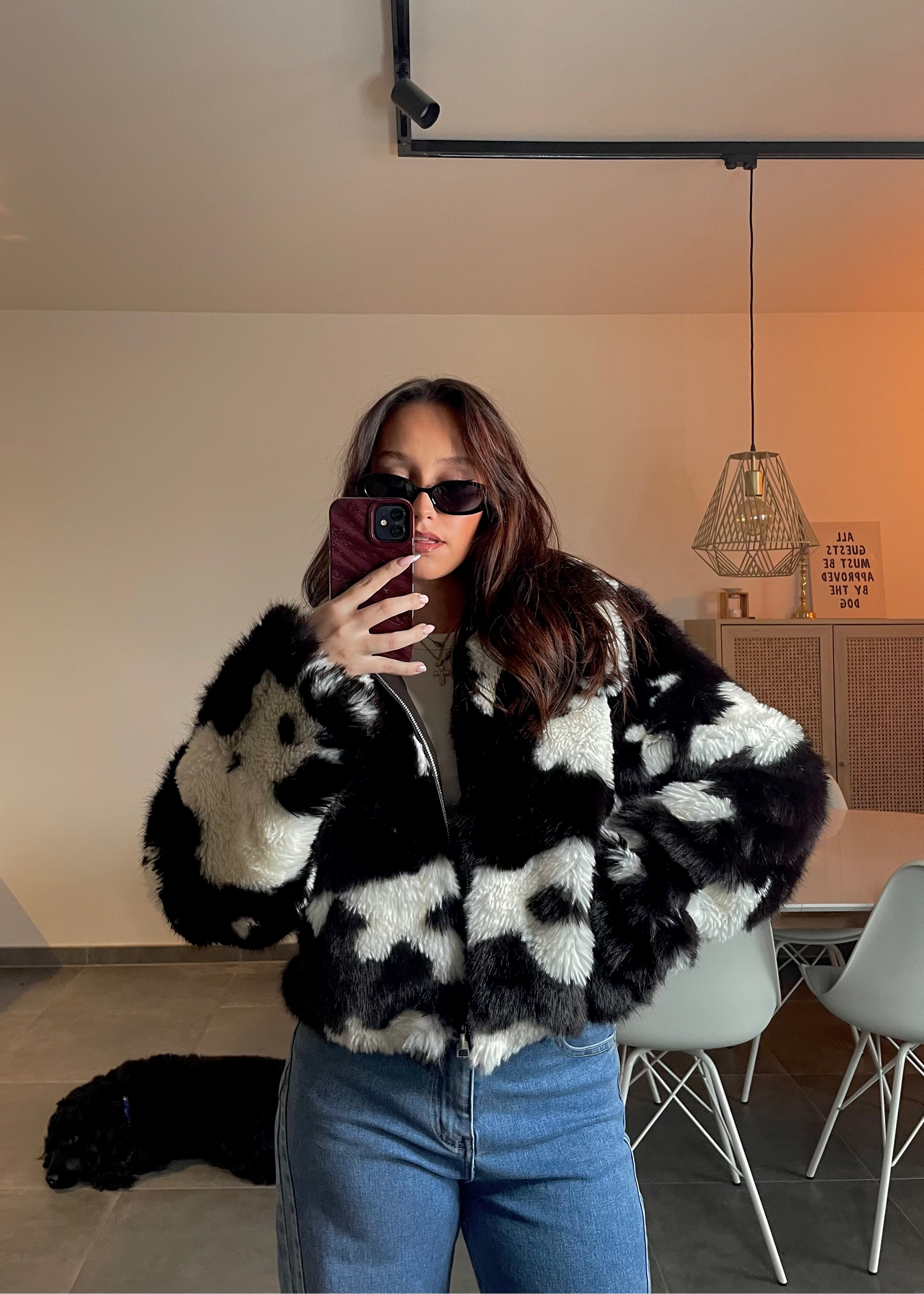 Veste motif vache Ardy Shop