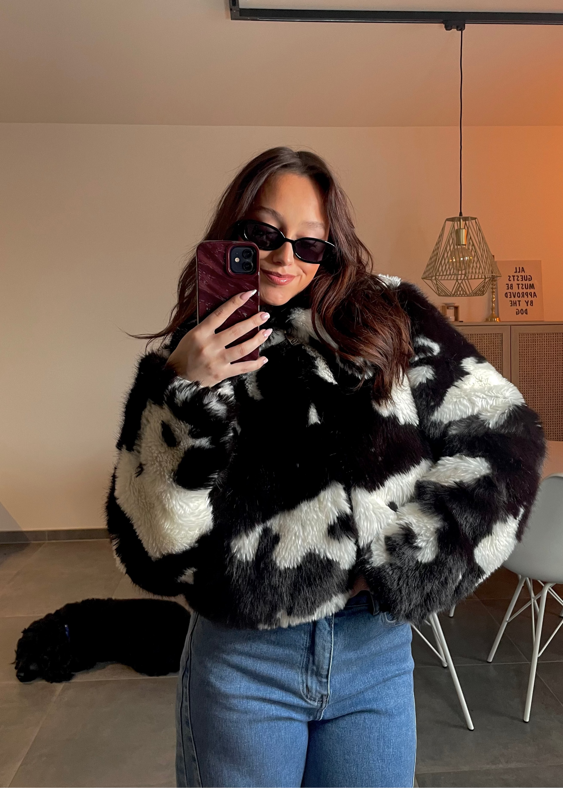 Veste motif vache Ardy Shop