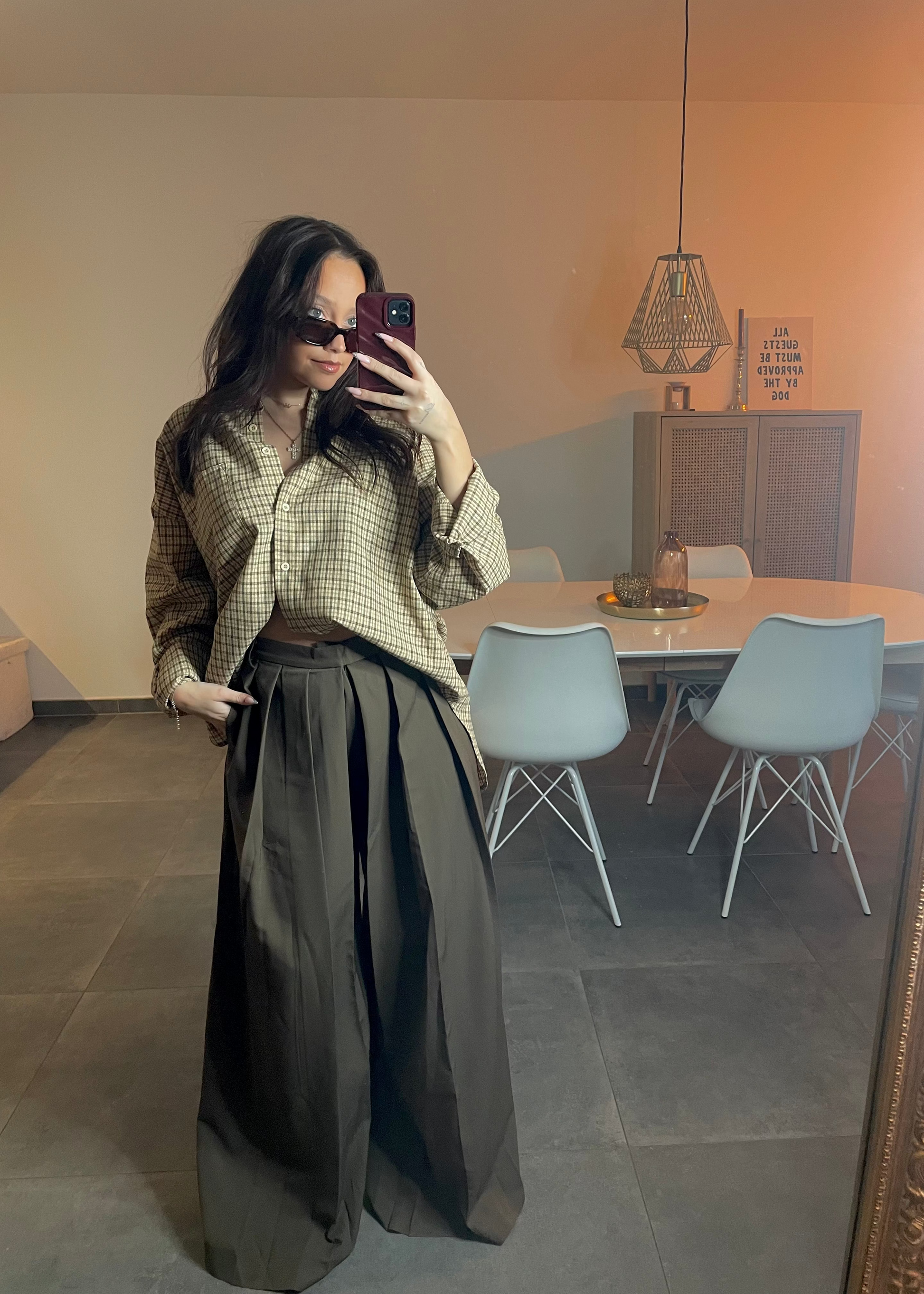 Pantalon oversize à pinces Ardy Shop