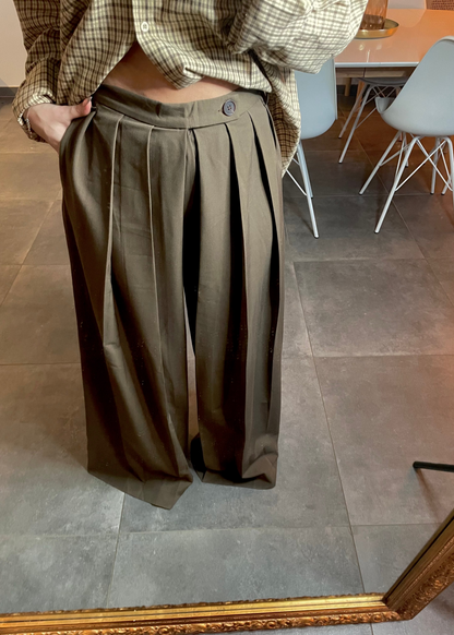 Pantalon oversize à pinces Ardy Shop