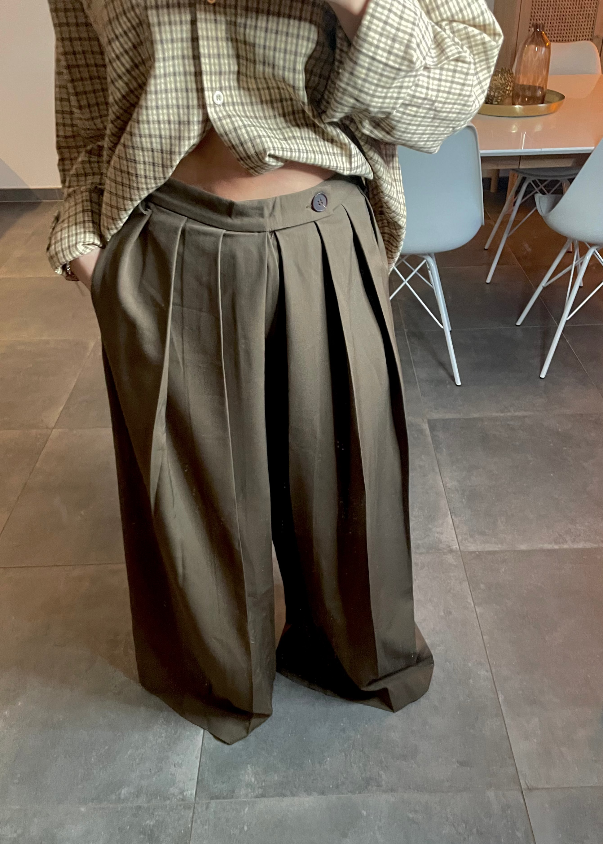 Pantalon oversize à pinces Ardy Shop