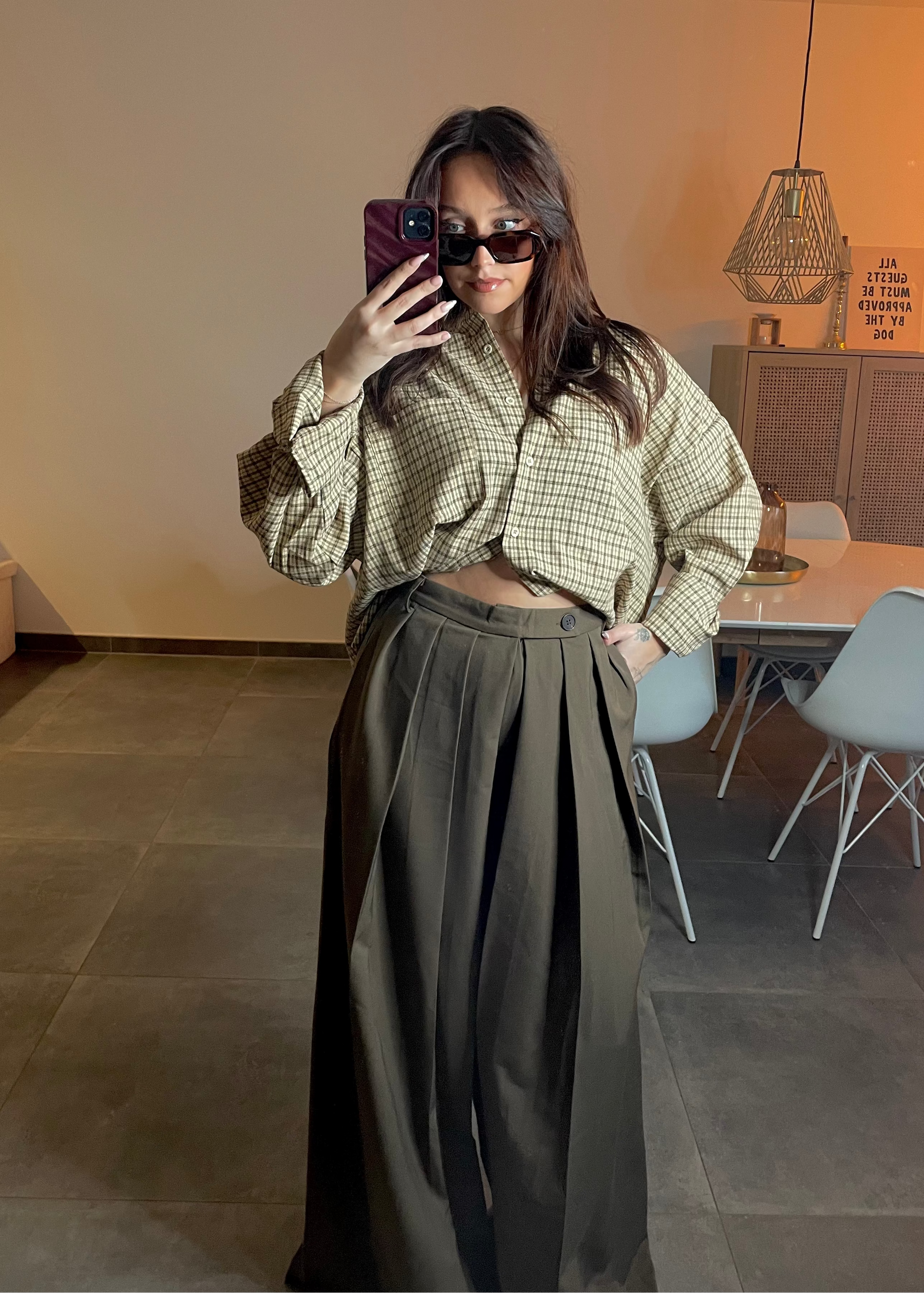 Pantalon oversize à pinces Ardy Shop