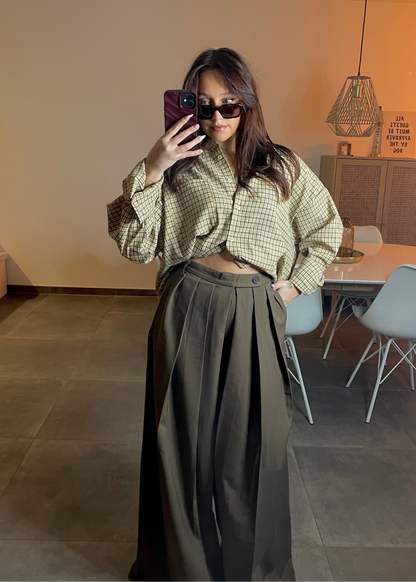 Pantalon oversize à pinces Ardy Shop