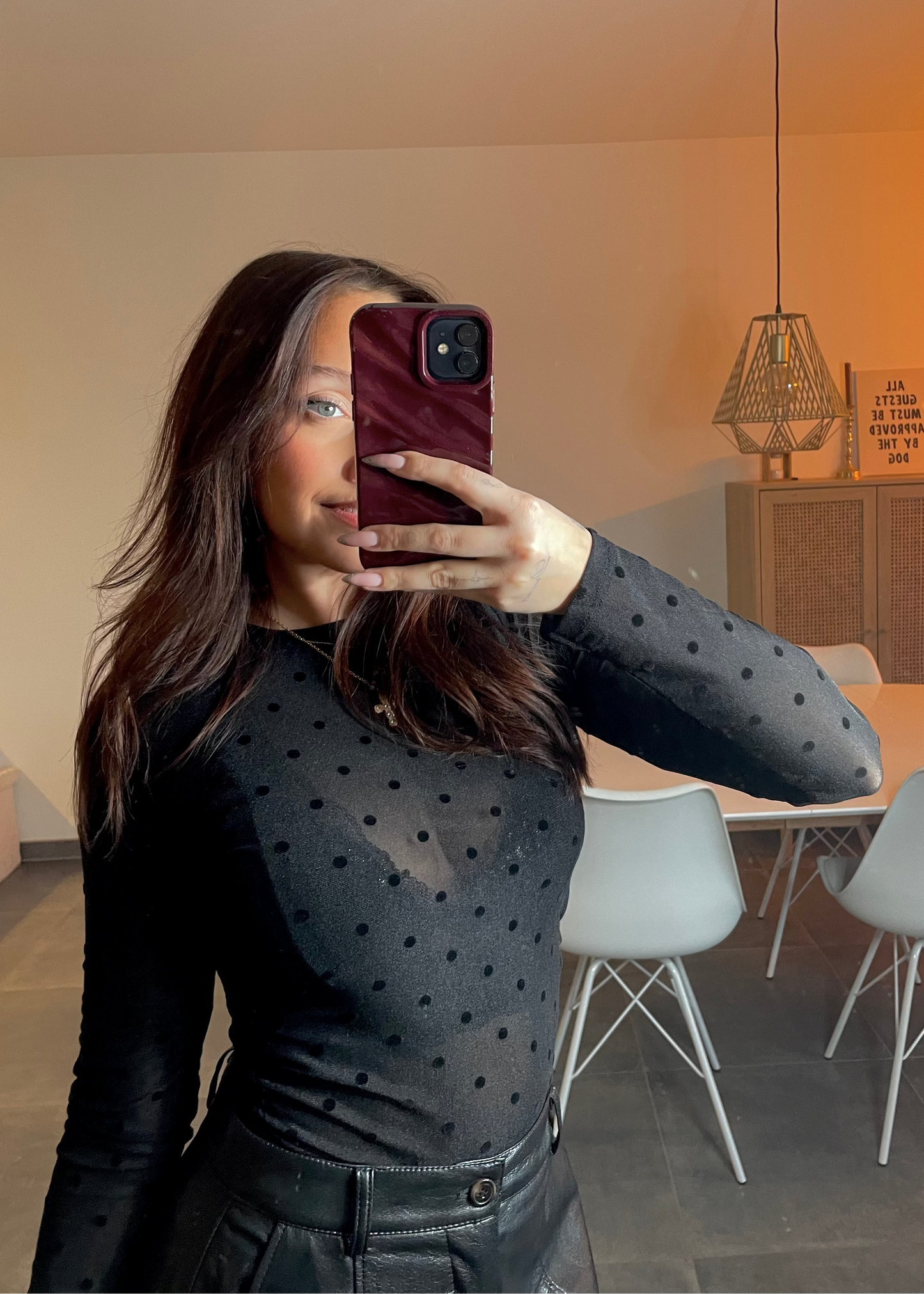 Top à pois Ardy Shop