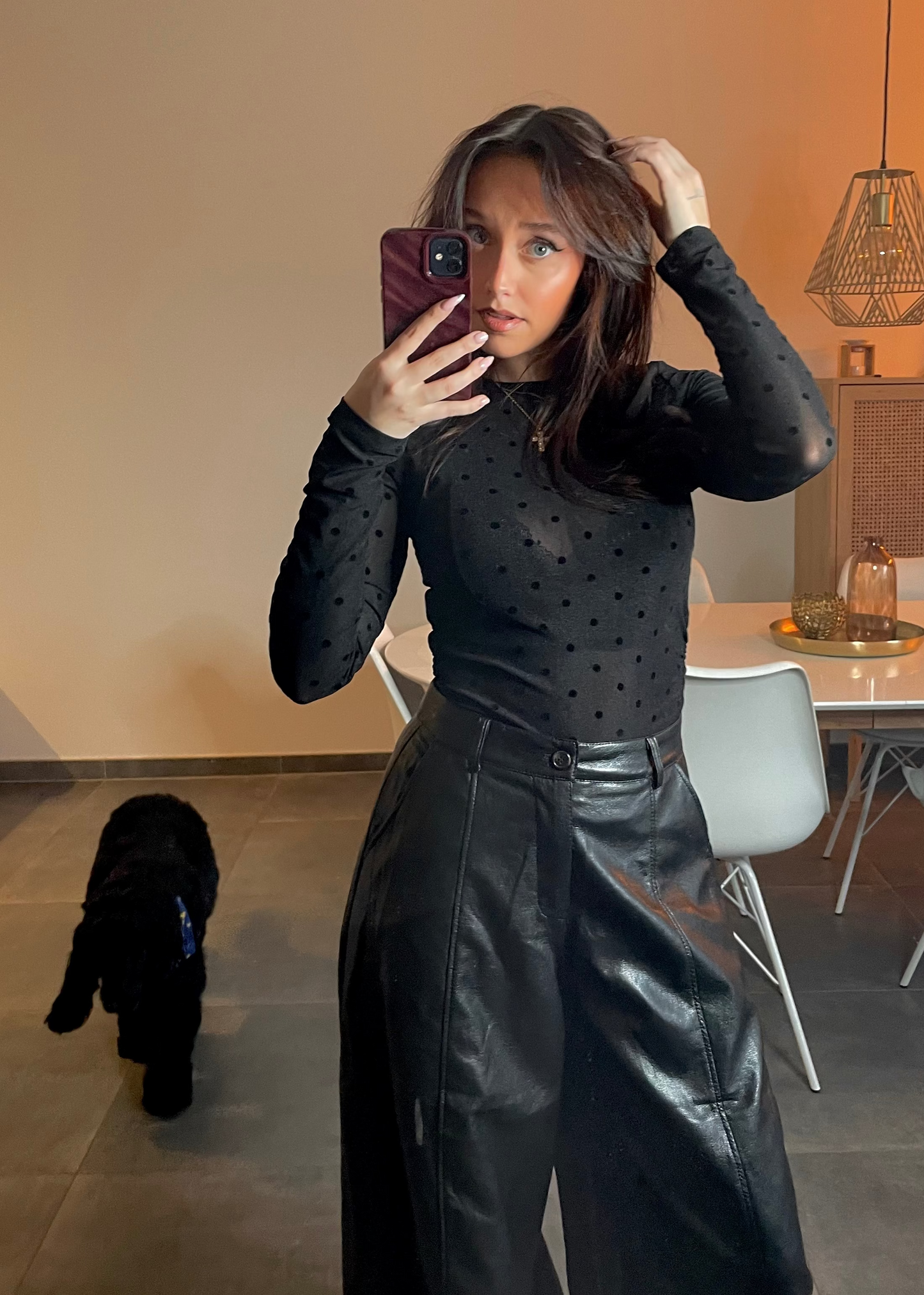 Top à pois Ardy Shop