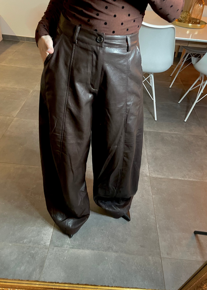 Pantalon ballon simili-cuir Ardy Shop