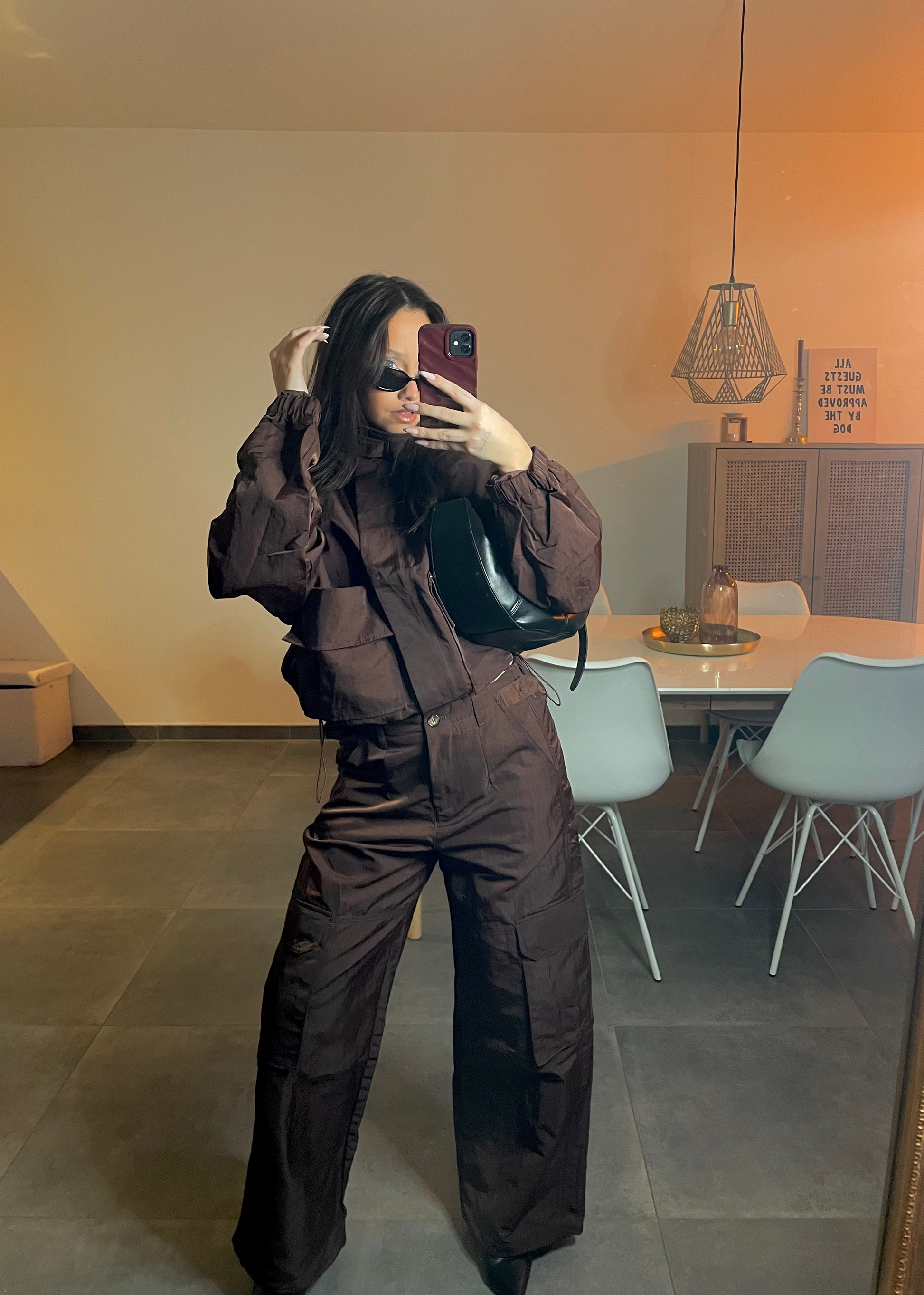 Veste imperméable marron Ardy Shop
