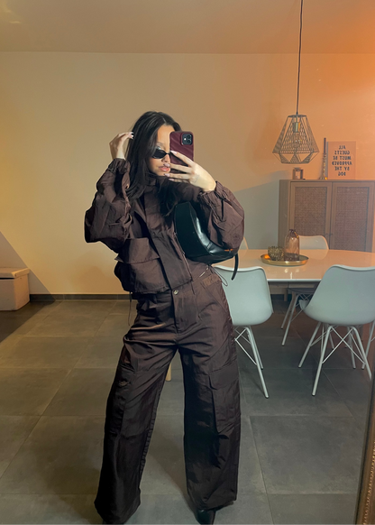 Veste imperméable marron Ardy Shop