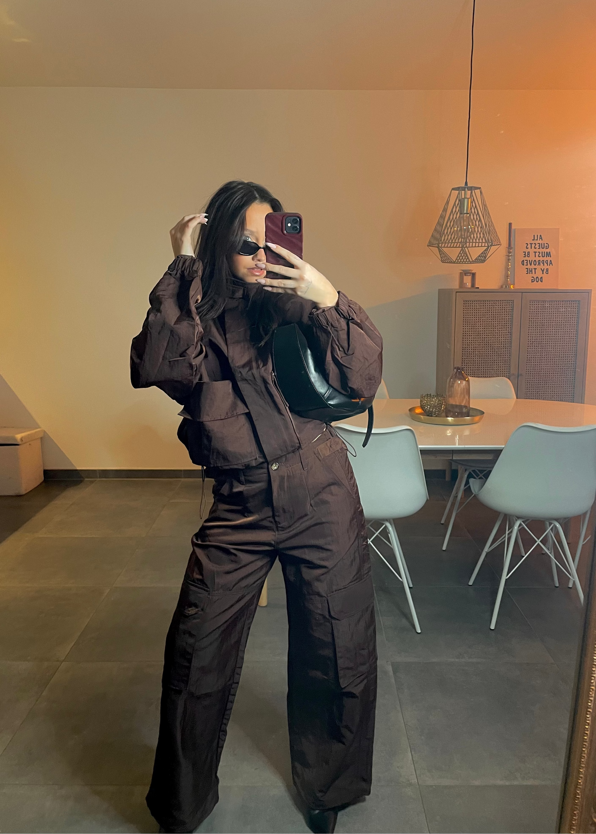 Pantalon imperméable marron Ardy Shop