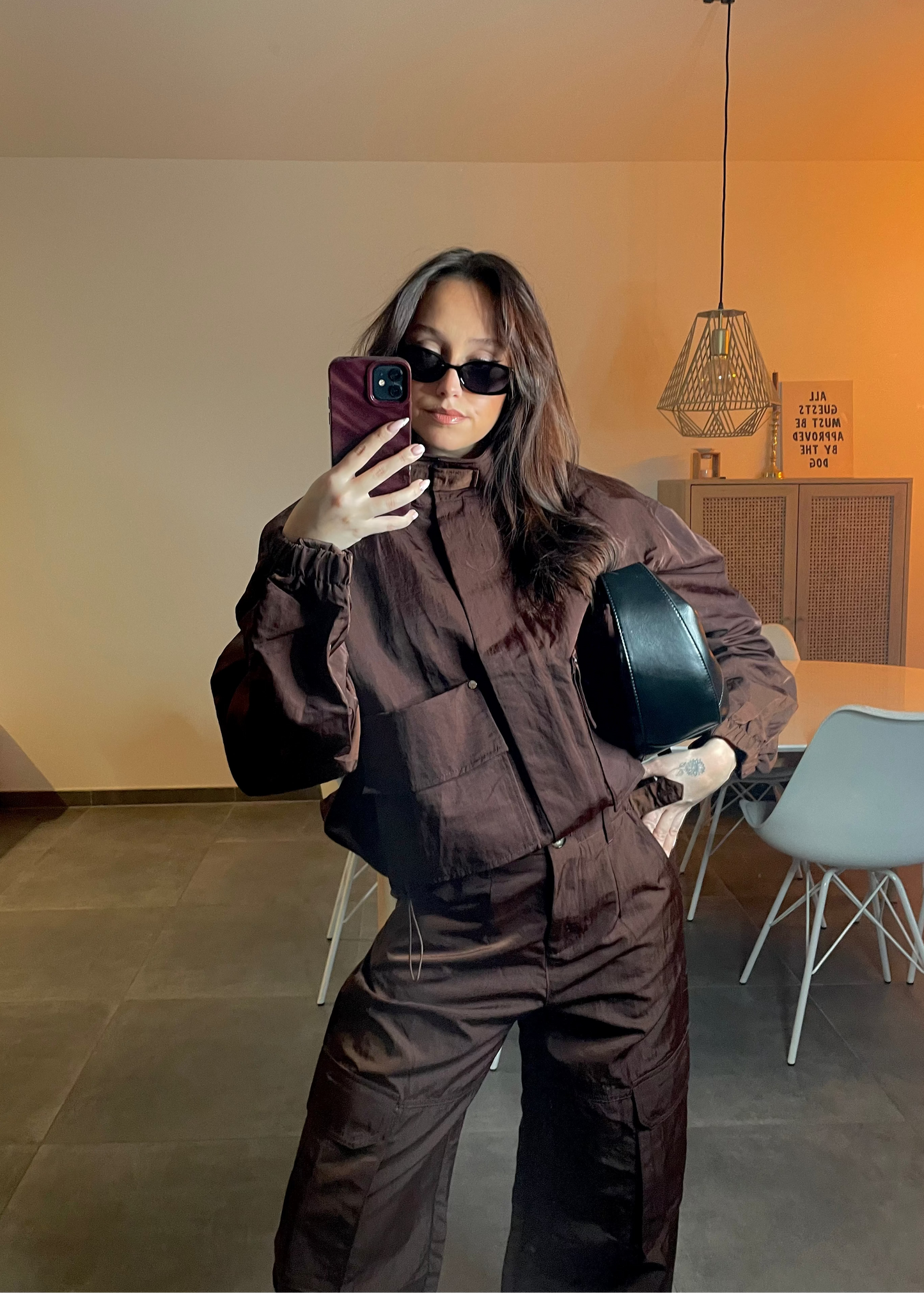Veste imperméable marron Ardy Shop