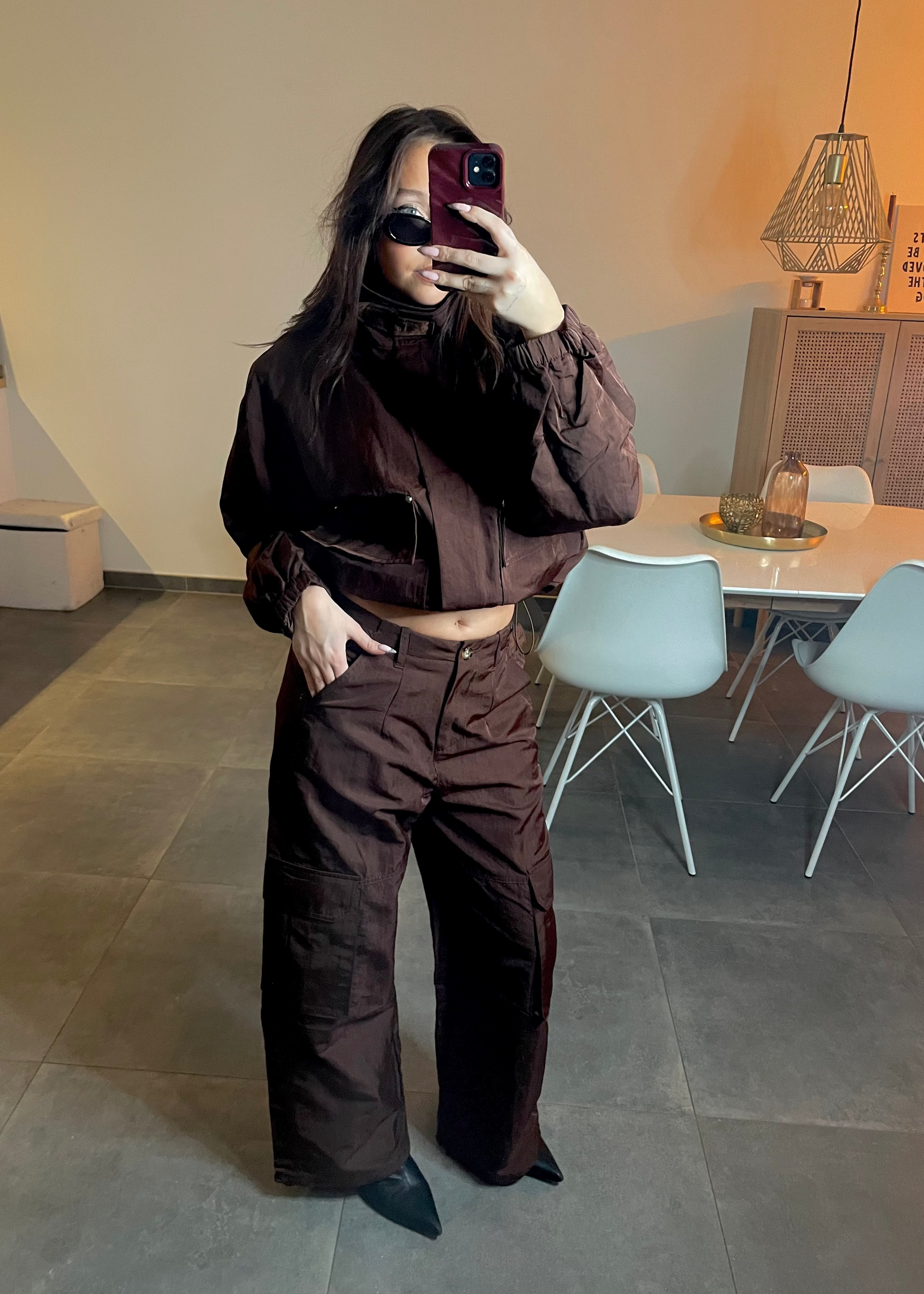 Pantalon imperméable marron Ardy Shop