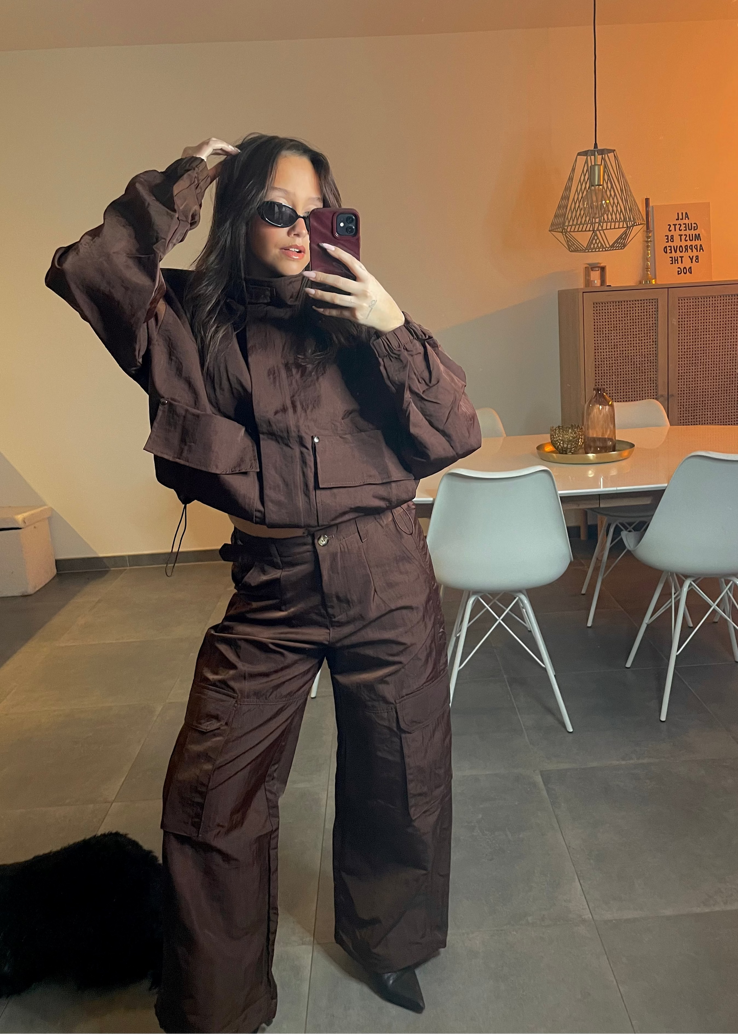Pantalon imperméable marron Ardy Shop