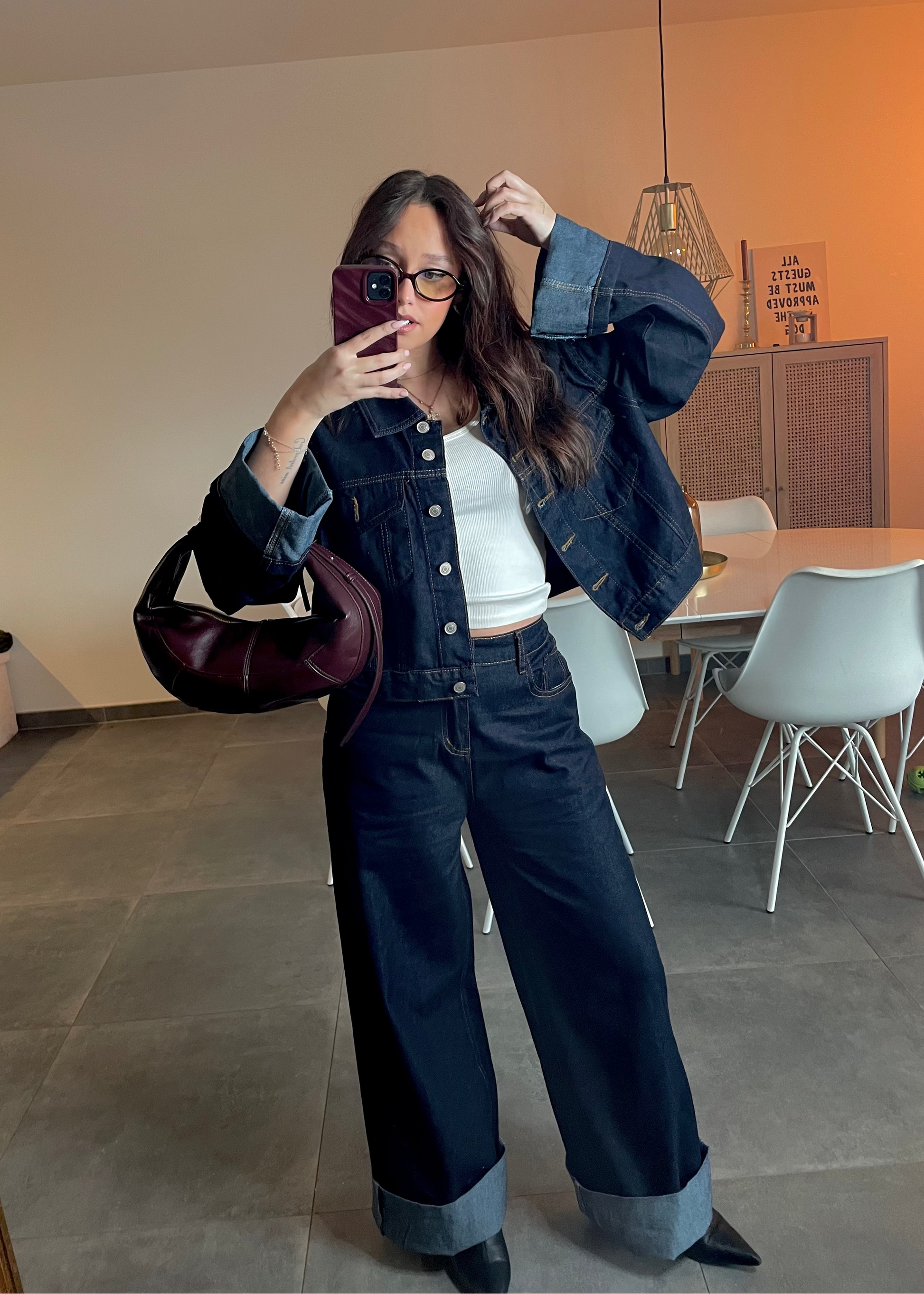 Veste d'ensemble en jean Ardy Shop