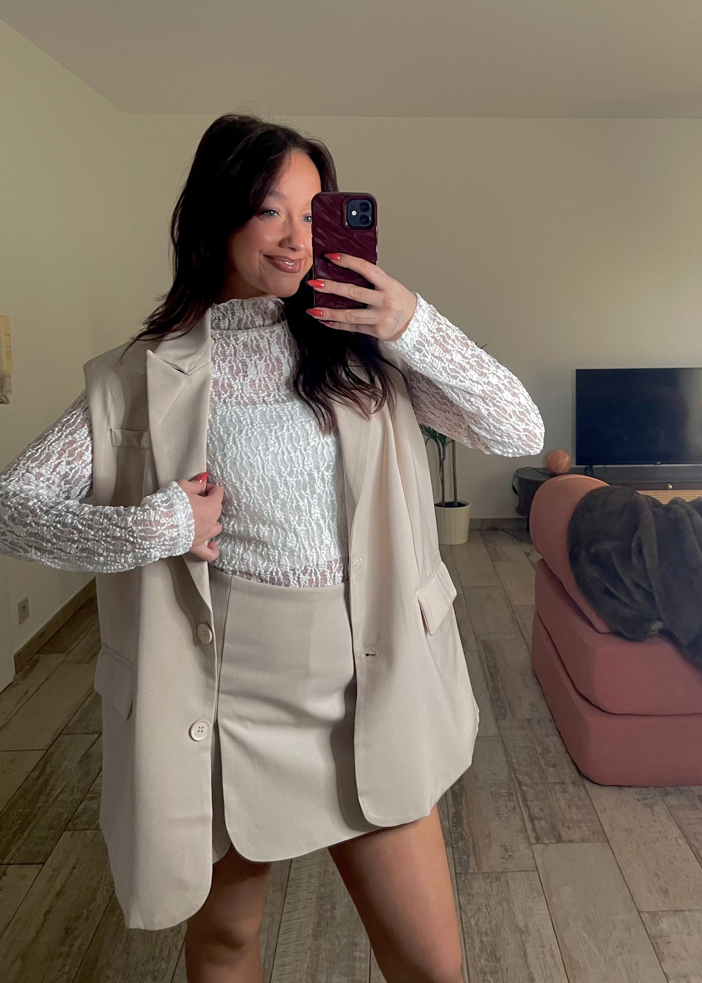 Blazer sans manches d'ensemble Ardy Shop