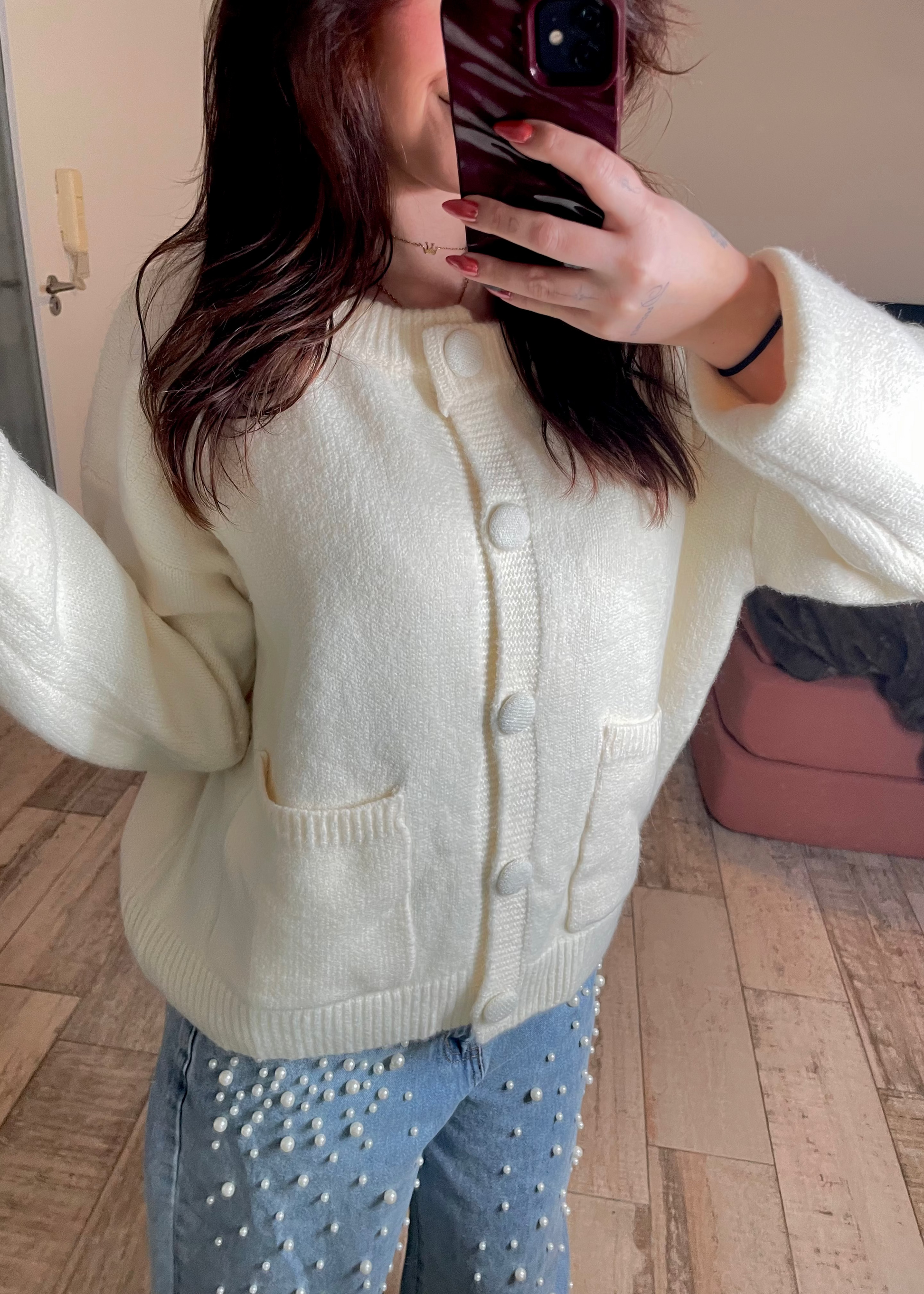 Cardigan à boutons Ardy Shop