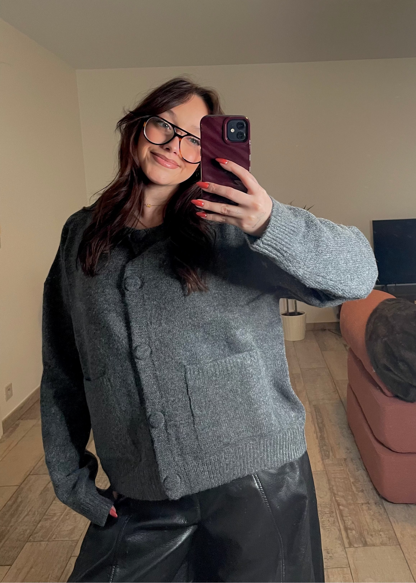 Cardigan à boutons Ardy Shop