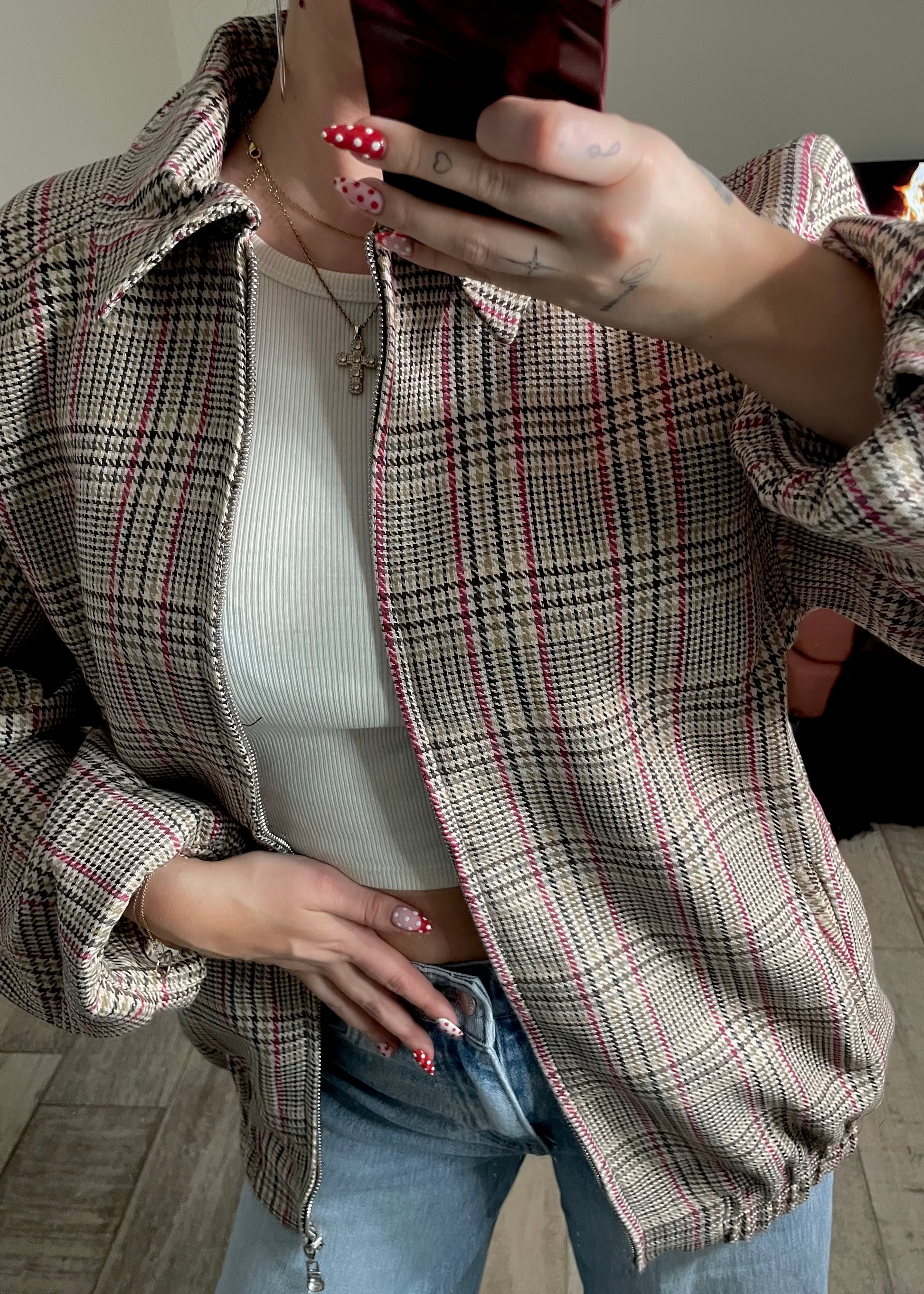 Veste à carreaux Ardy Shop