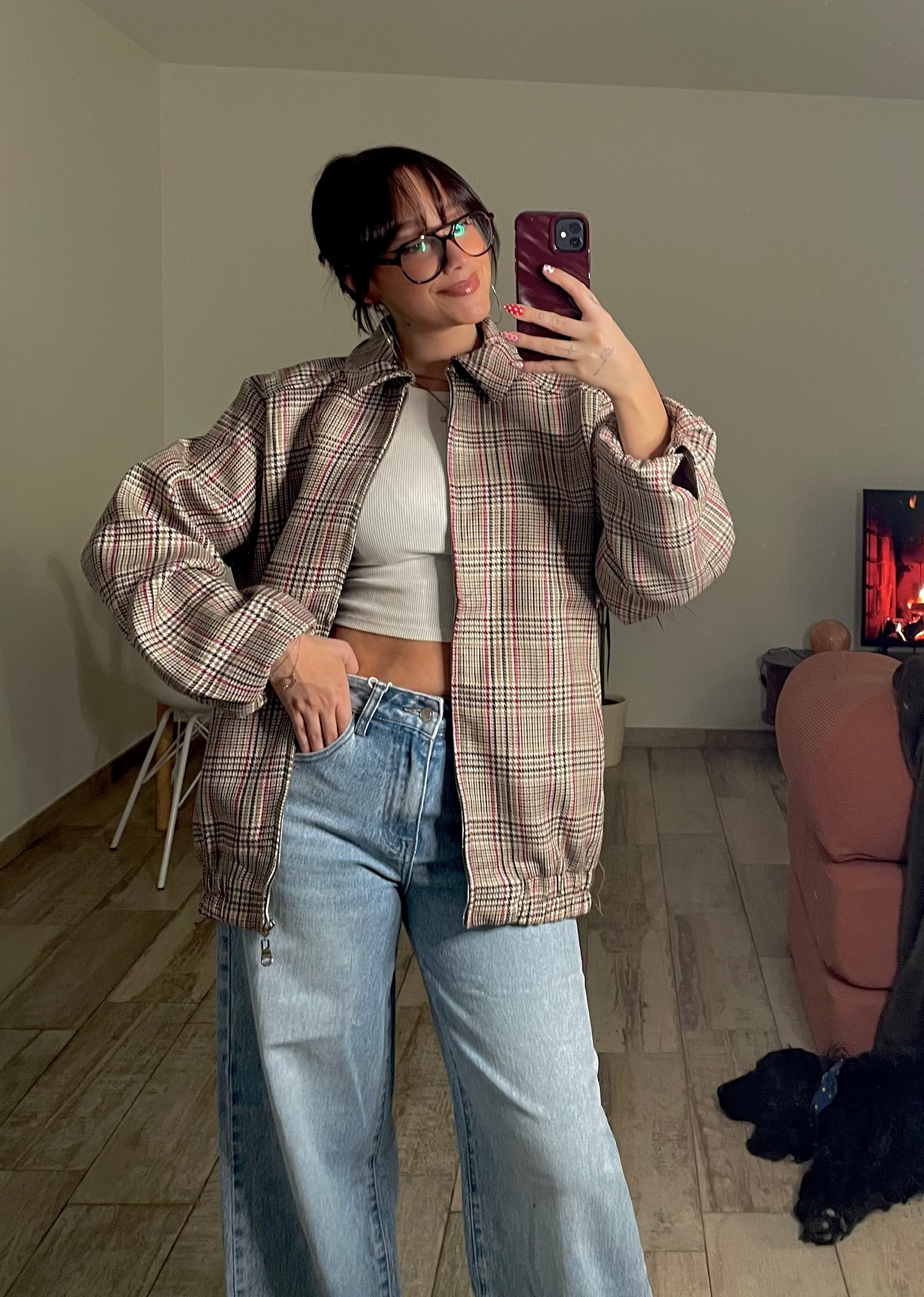 Veste à carreaux Ardy Shop
