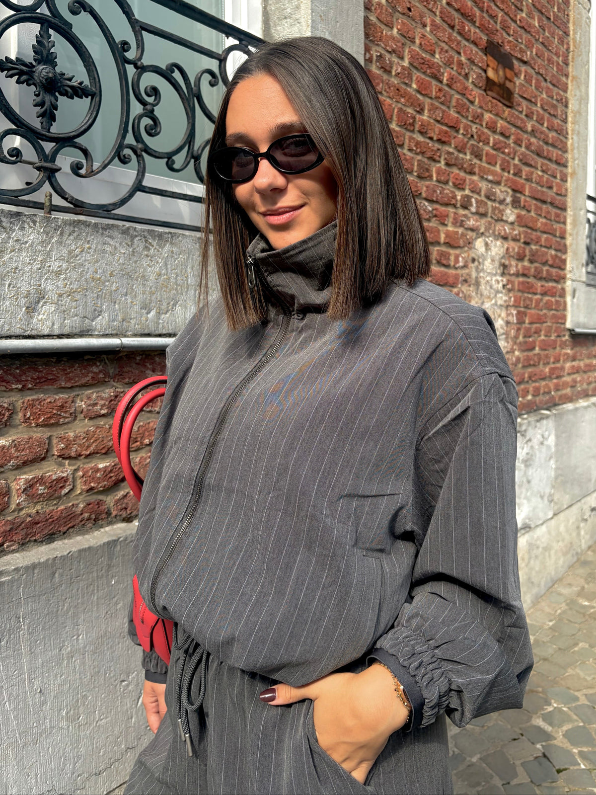 Veste d'ensemble ligné Ardy Shop